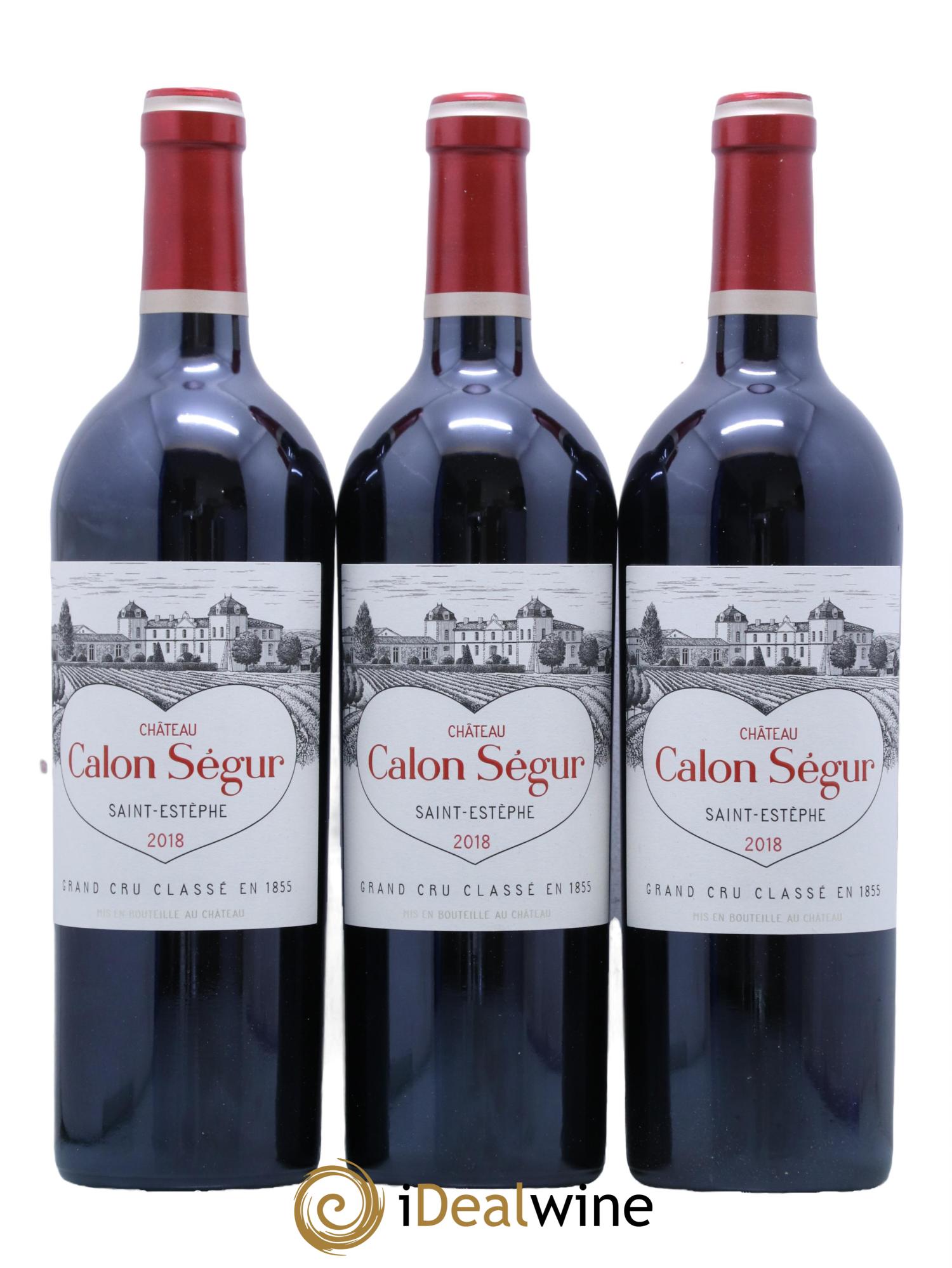 Château Calon Ségur 3ème Grand Cru Classé 2018 - Lot de 6 bouteilles - 1