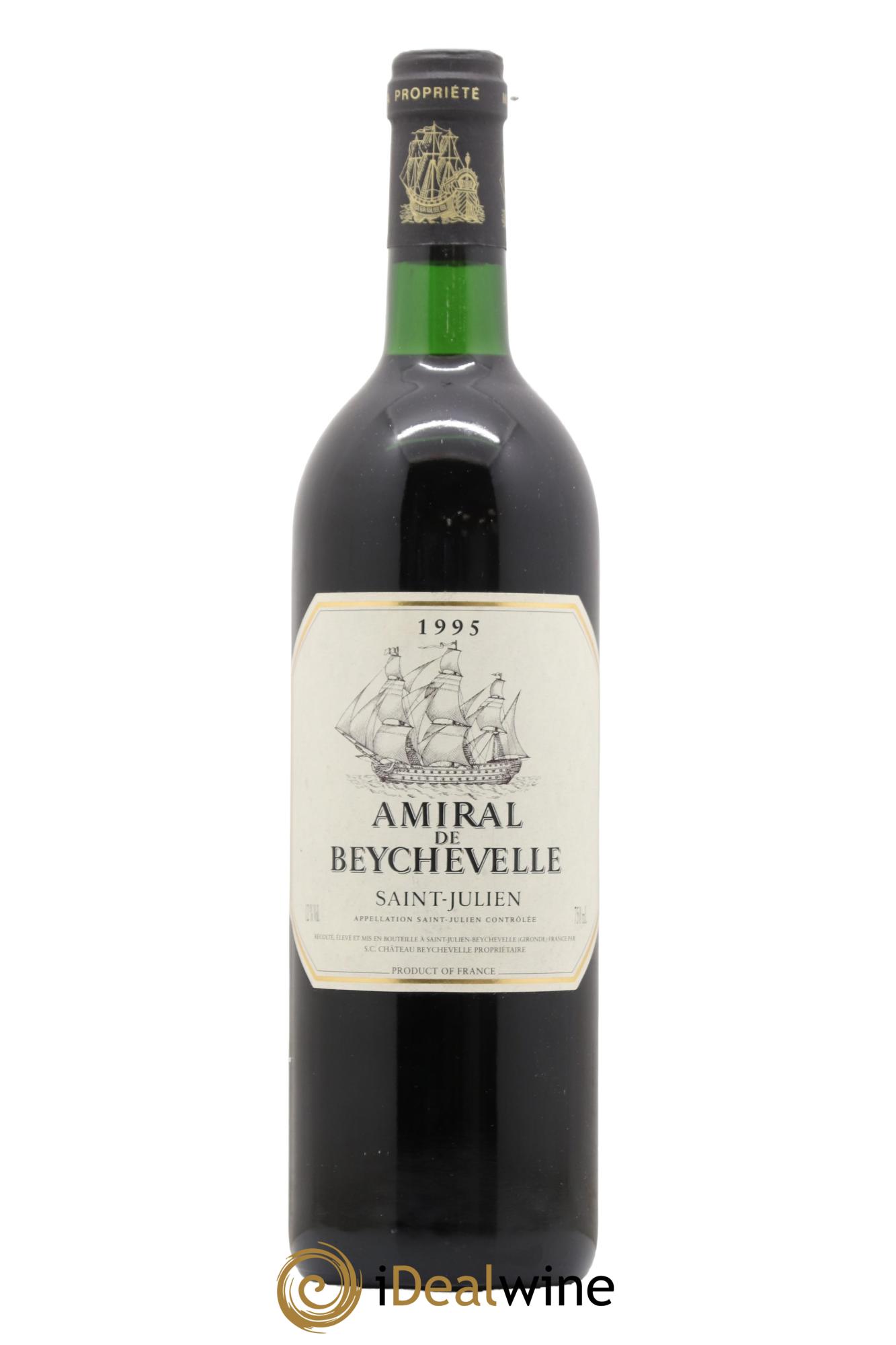 Amiral de Beychevelle Second Vin 1995 - Lot de 1 bouteille - 0