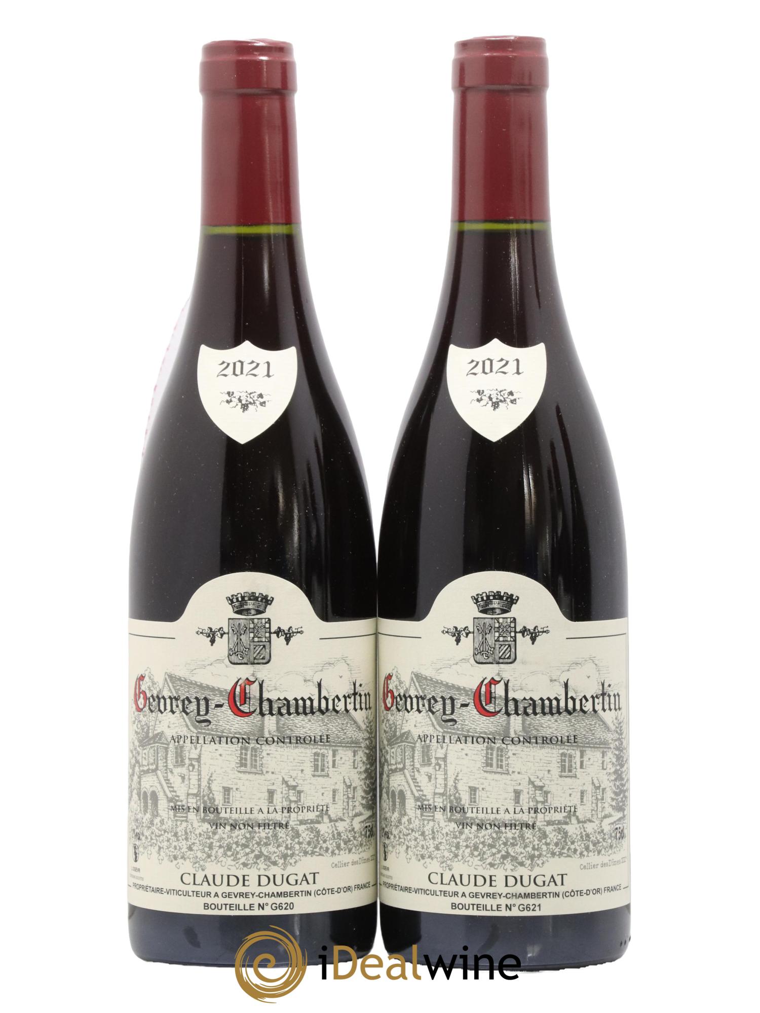 Gevrey-Chambertin Claude Dugat 2021 - Lot de 2 bouteilles - 0