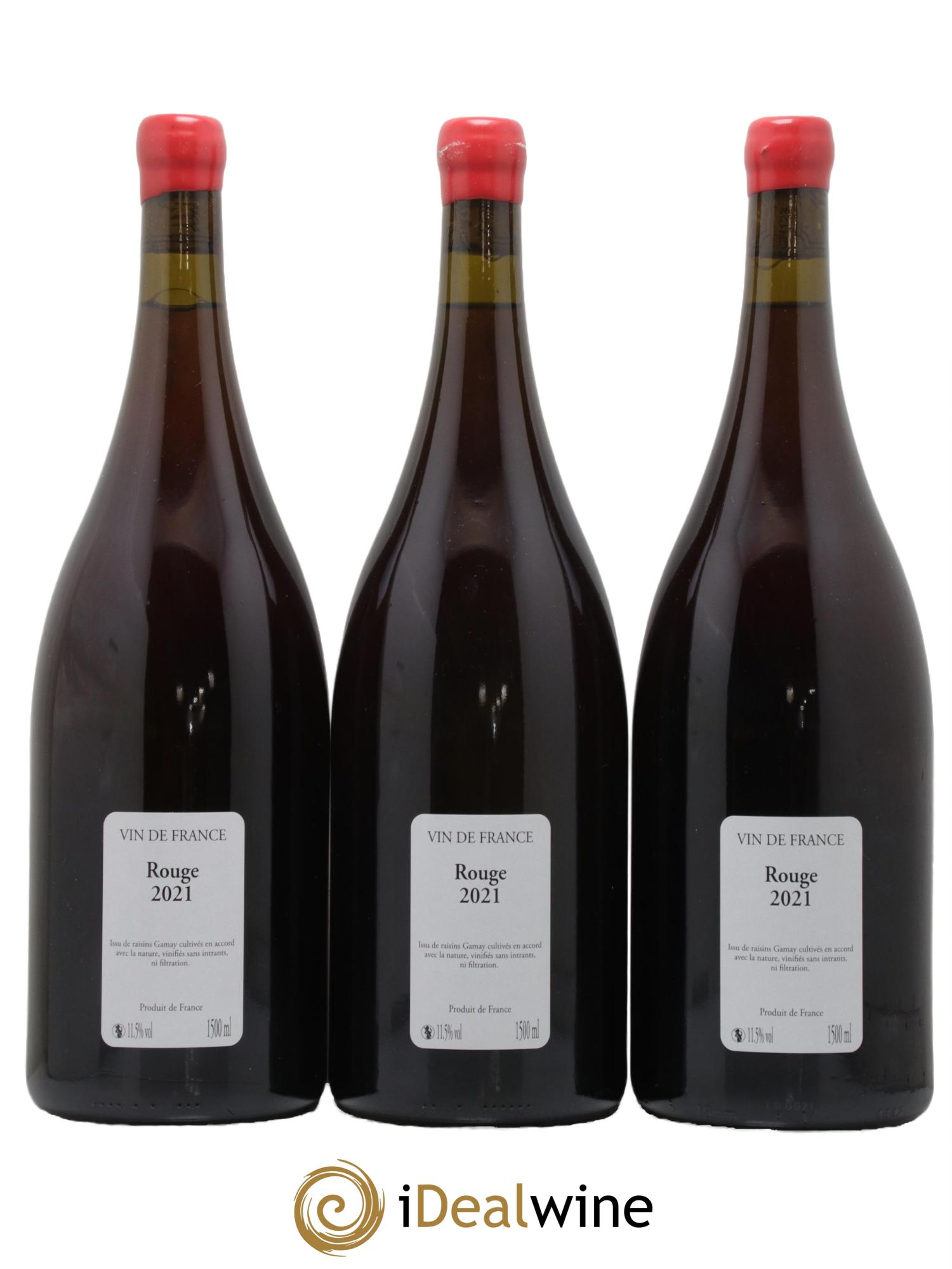Vin de France GG Le Dos D Chat Fabrice Dodane 2021 - Lot de 3 magnums - 1
