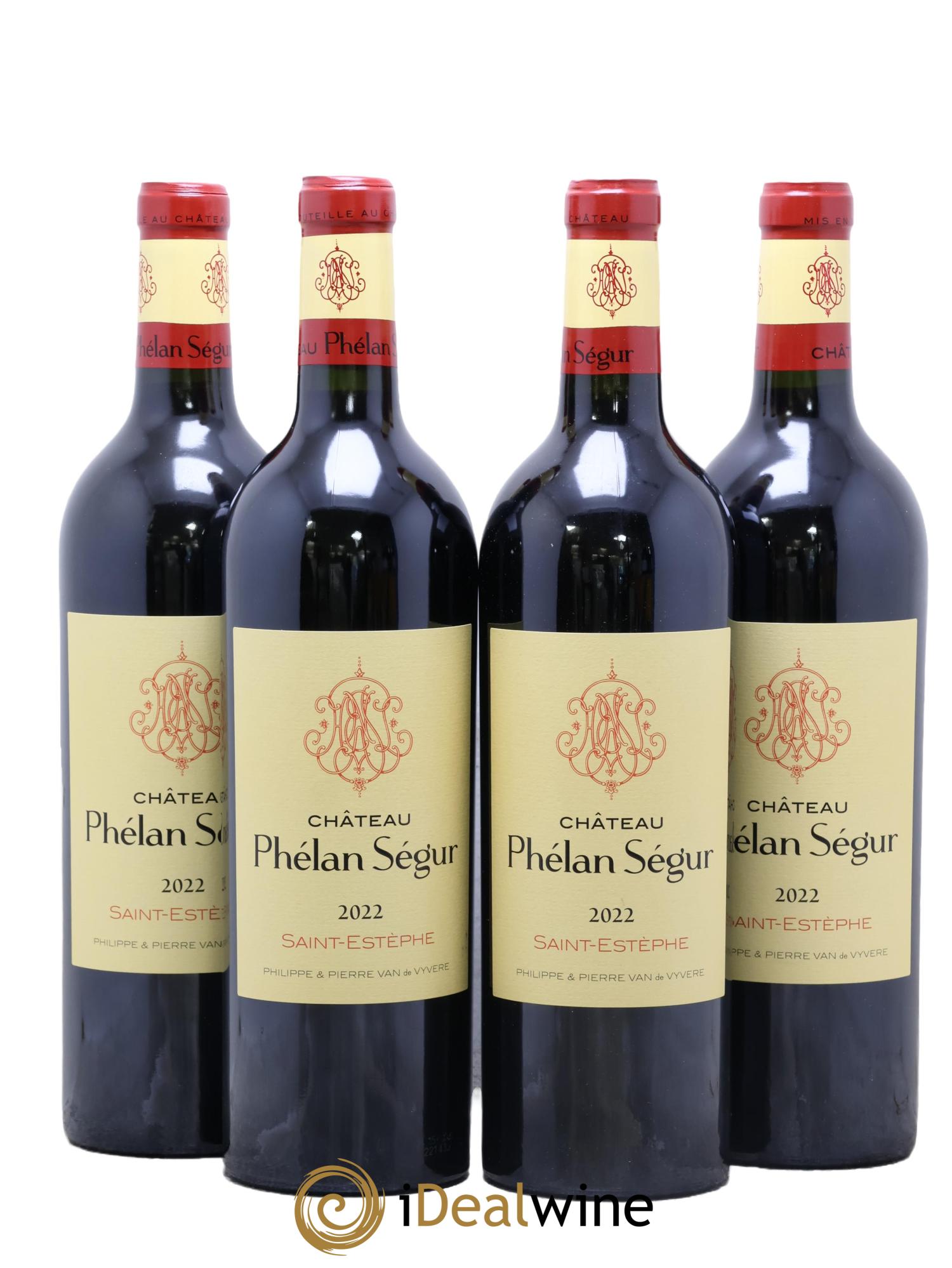 Château Phélan Ségur 2022 - Lot de 4 bouteilles - 0
