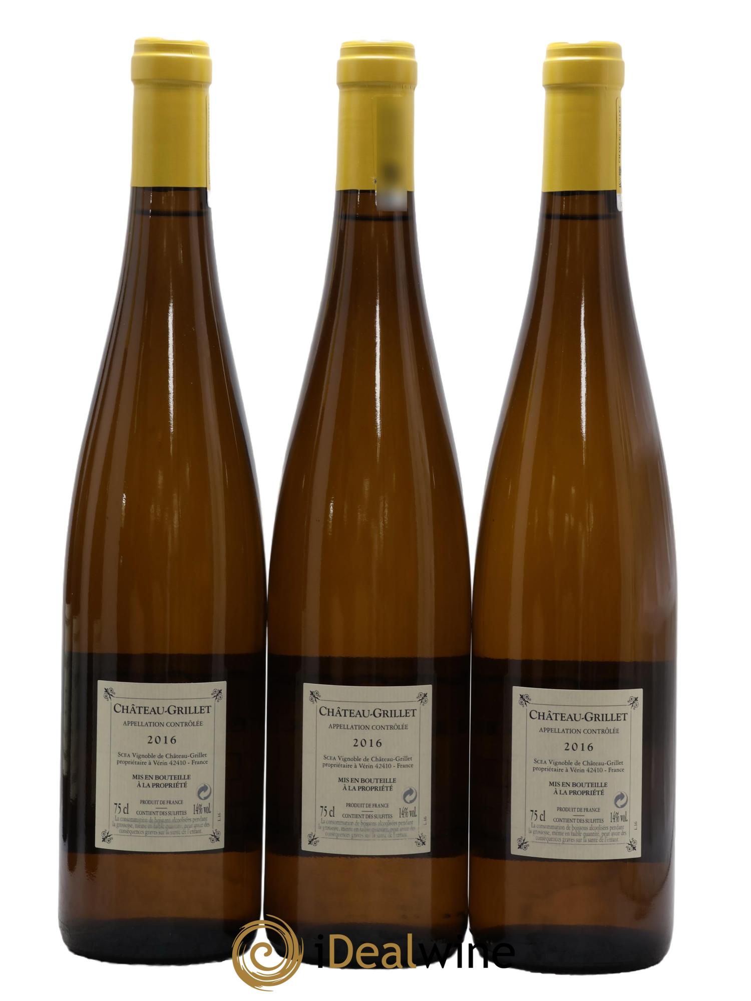 Château Grillet Château-Grillet  2016 - Posten von 6 Flaschen - 4