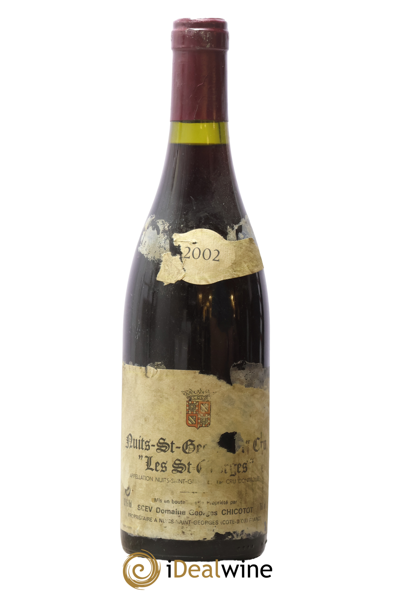 Nuits-Saint-Georges 1er Cru Les Saint-Georges Chicotot 2002 - Posten von 1 Flasche - 0