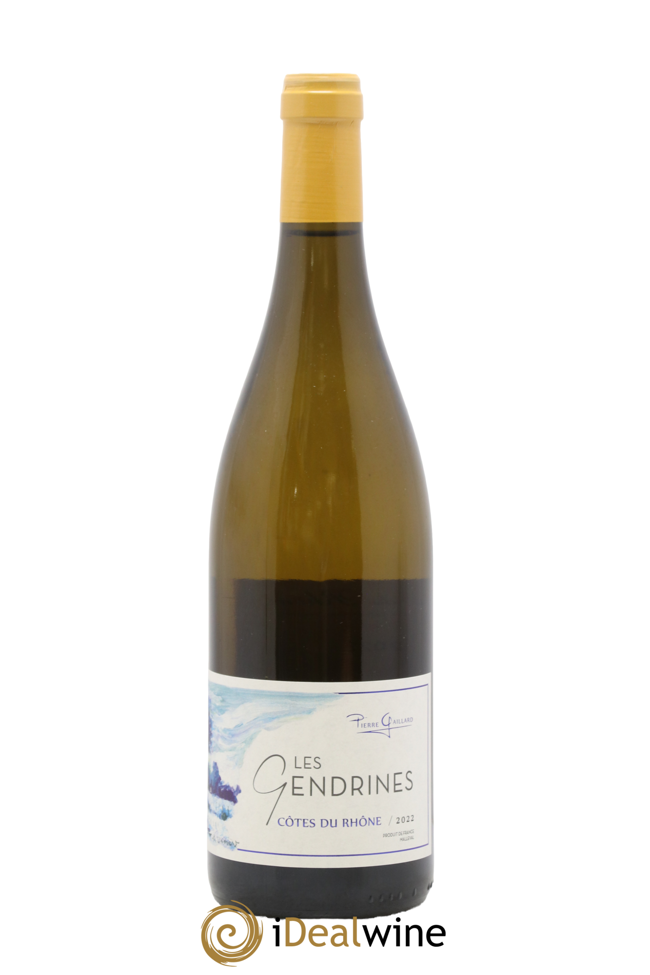 Côtes-du-Rhône Les Gendrines Pierre Gaillard 2022 - Lot de 1 bouteille - 0