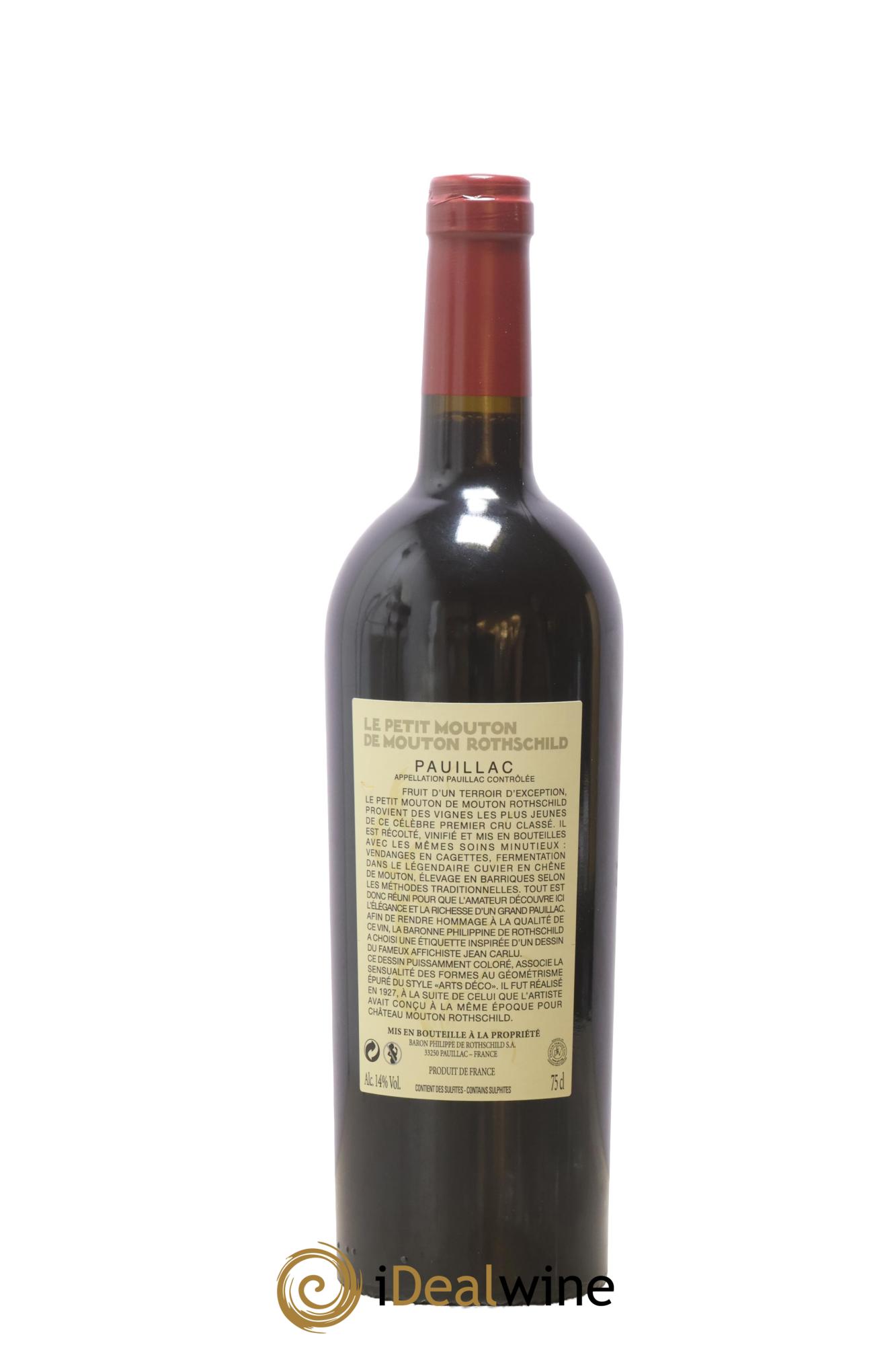 Petit Mouton Second Vin 2018 - Lot of 1 bottle - 1