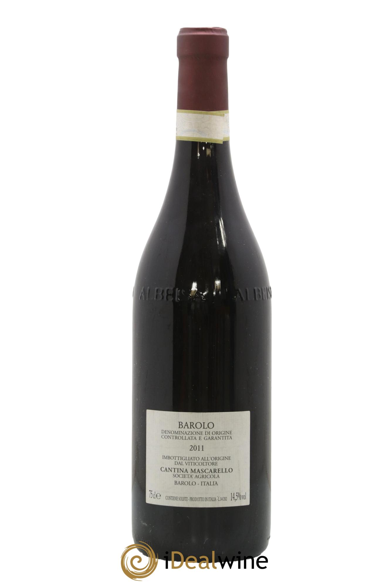 Barolo DOCG Bartolo Mascarello 2011 - Lot of 1 bottle - 1