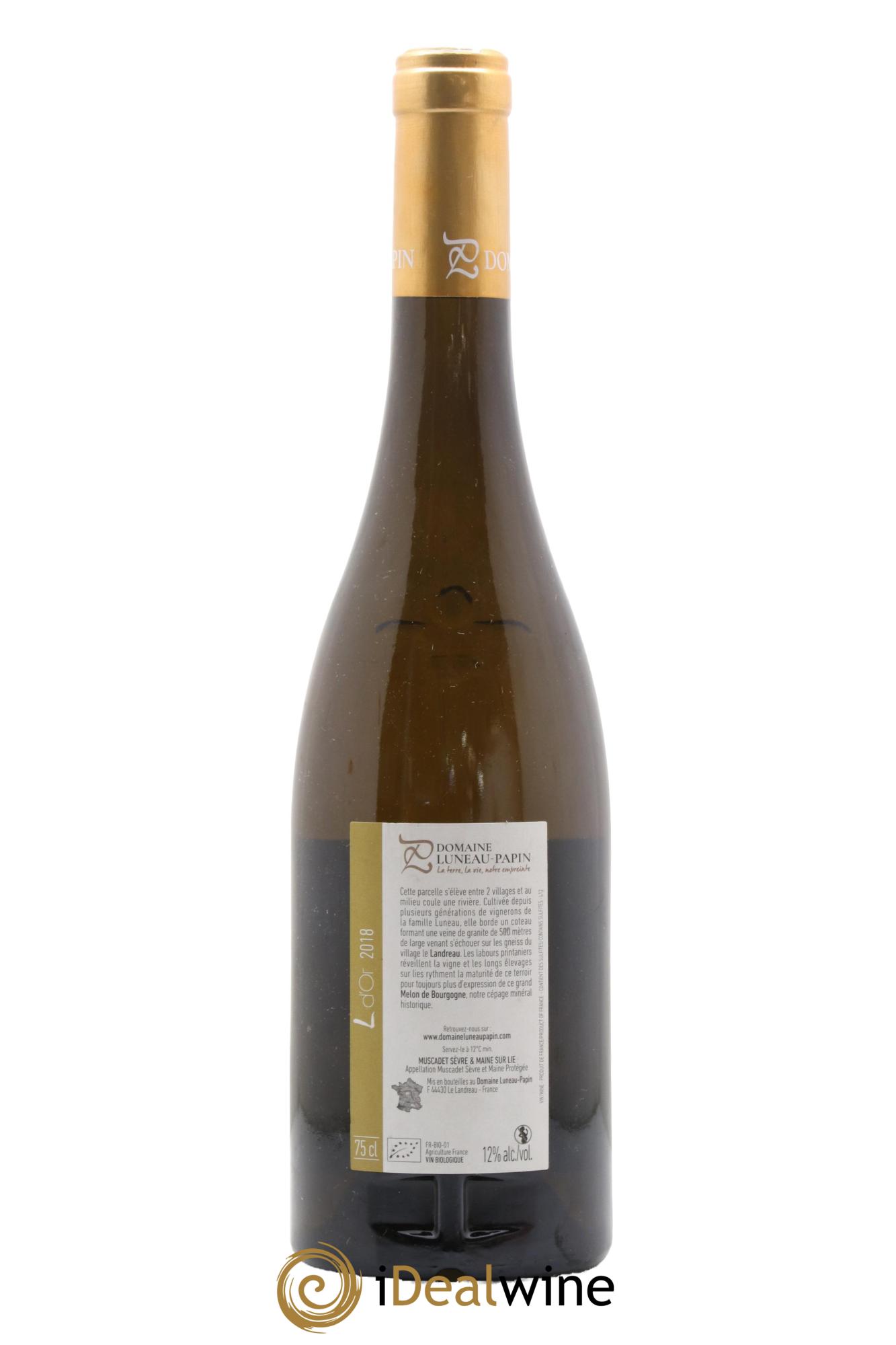 Muscadet-Sèvre-et-Maine L D'Or Luneau-Papin Granite 2018 - Posten von 1 Flasche - 1