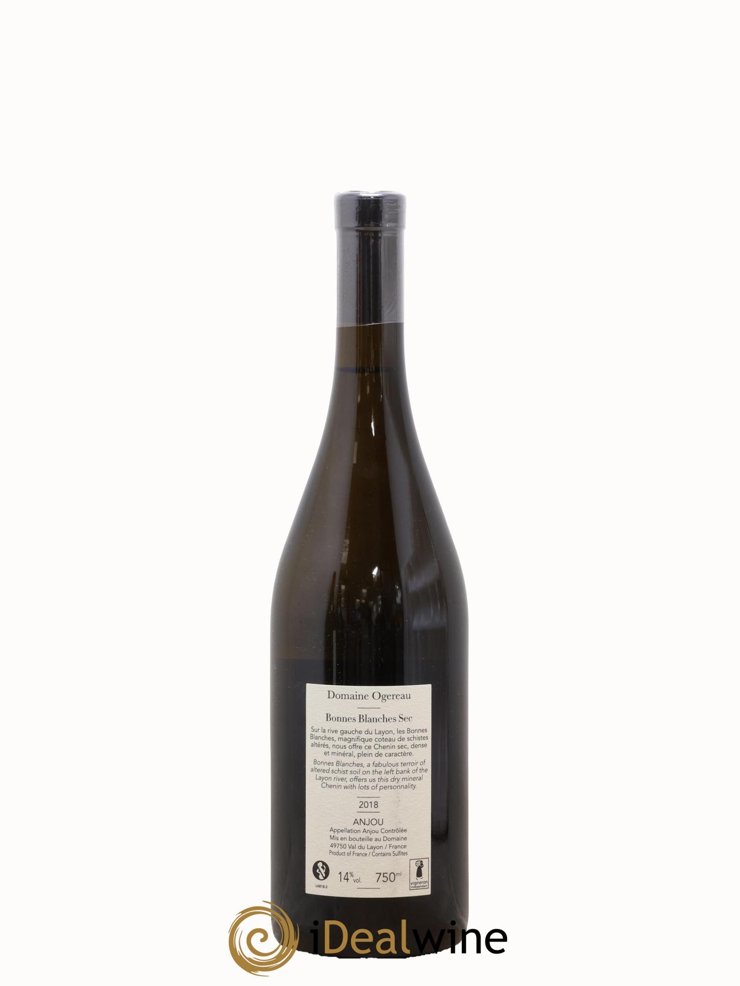 Anjou Bonnes Blanches Domaine Ogereau 2018 - Lot of 1 bottle - 1