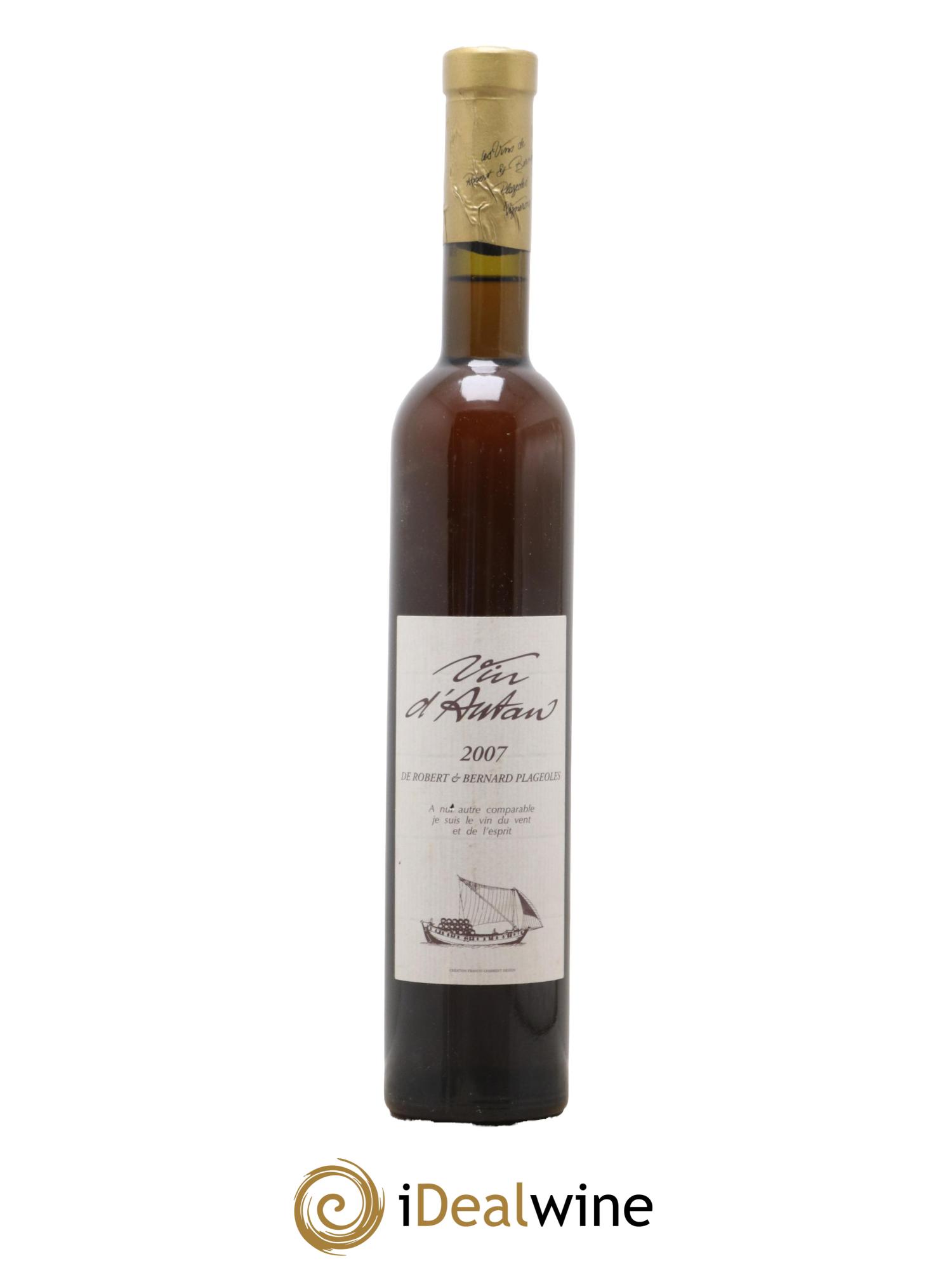 Gaillac Vin d'Autan Plageoles 2007 - Lot de 1 format 50cl - 0