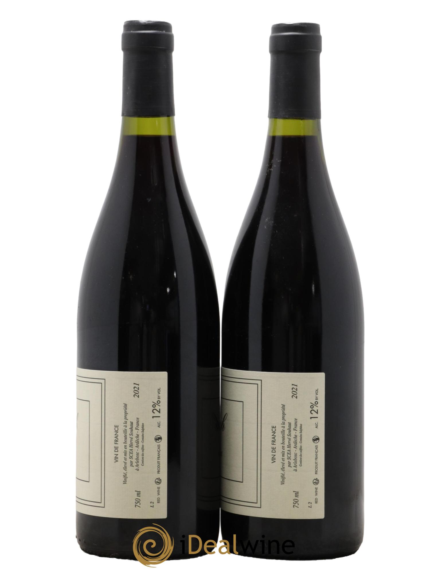 Vin de France Syrah Hervé Souhaut - Domaine Romaneaux-Destezet 2021 - Lot de 2 bouteilles - 1