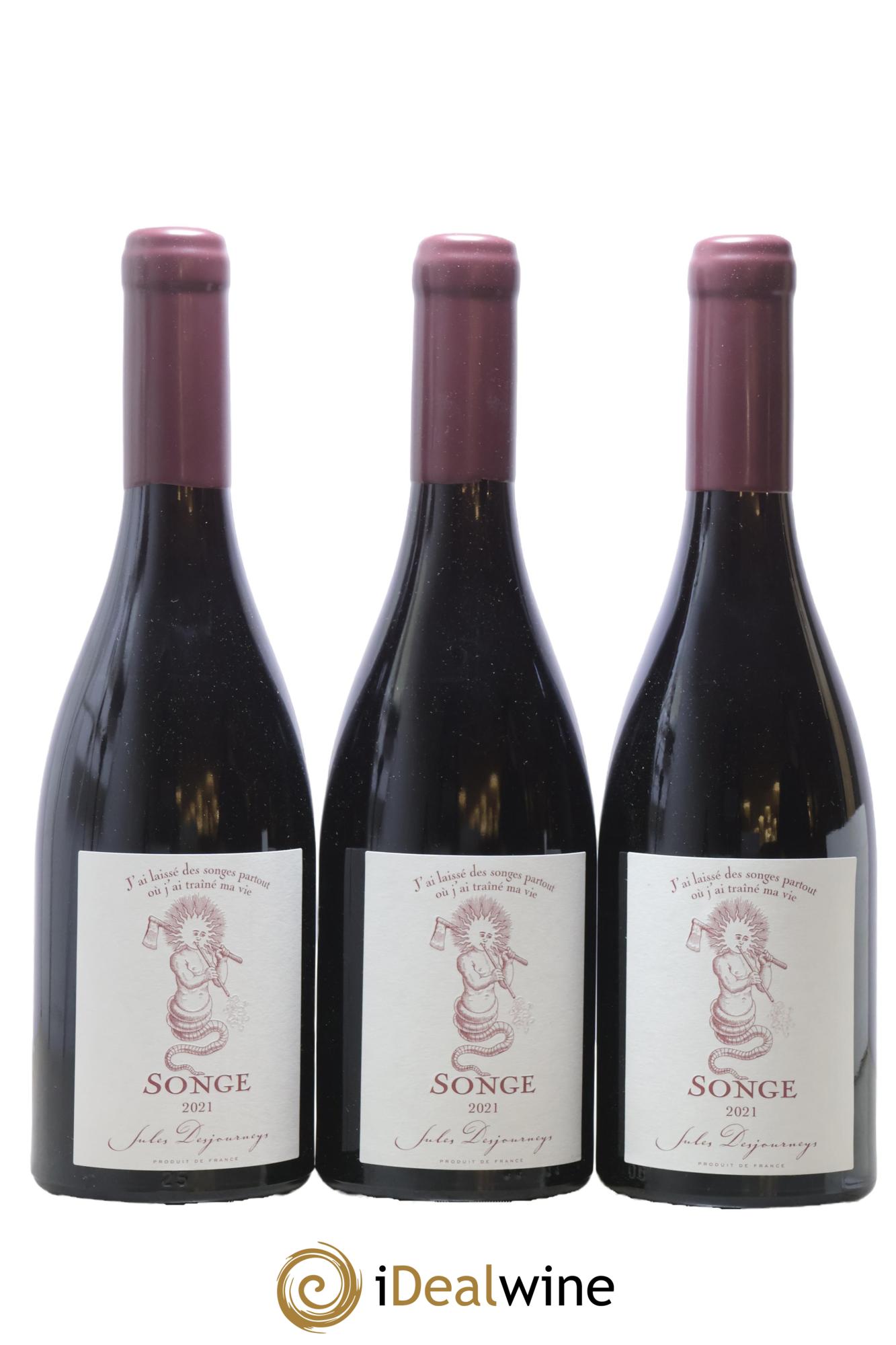 Vin de France Songe Jules Desjourneys 2021 - Lot de 3 bouteilles - 0