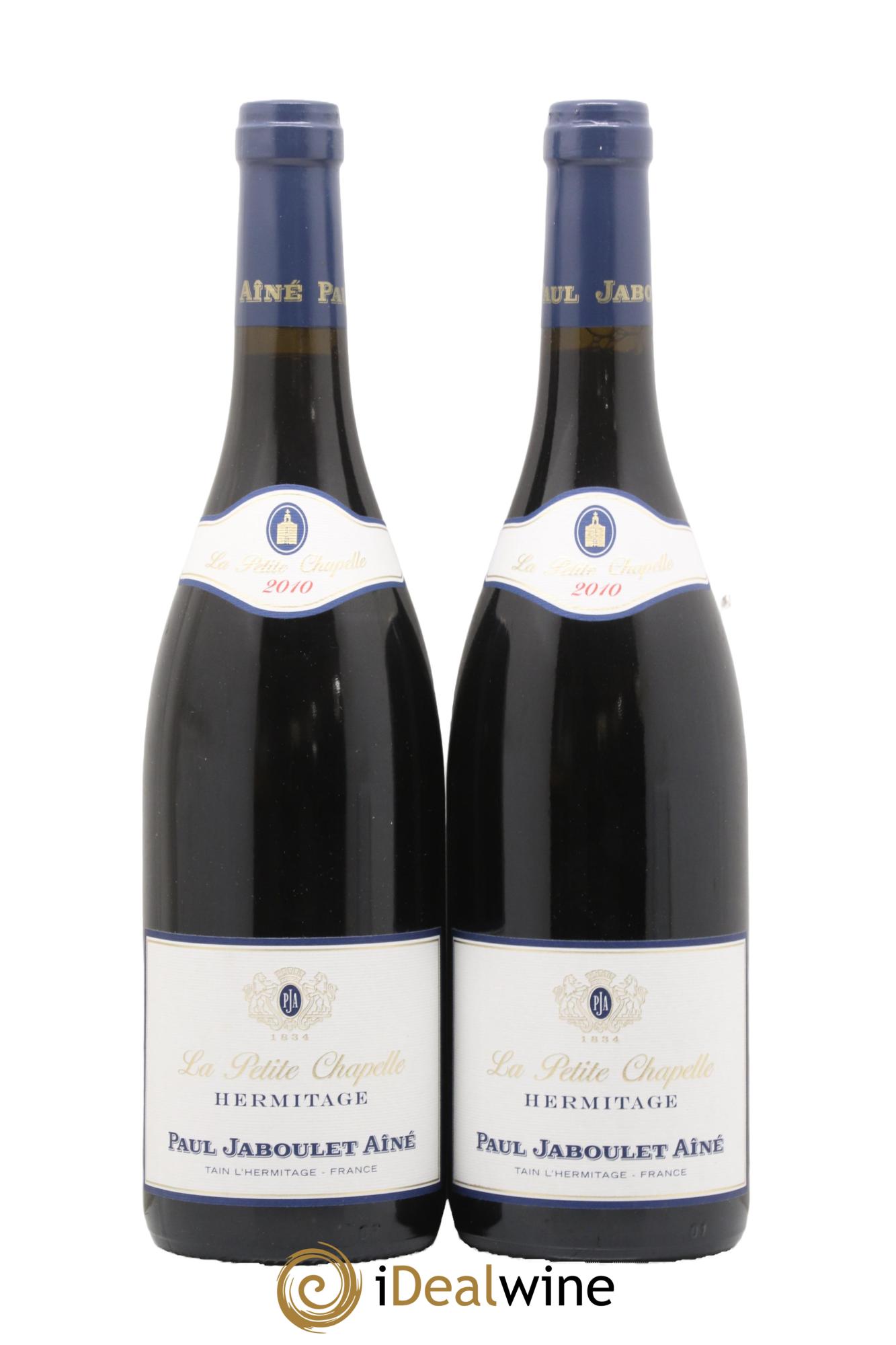 Hermitage La Petite Chapelle Paul Jaboulet Ainé 2010 - Lot de 2 bouteilles - 0
