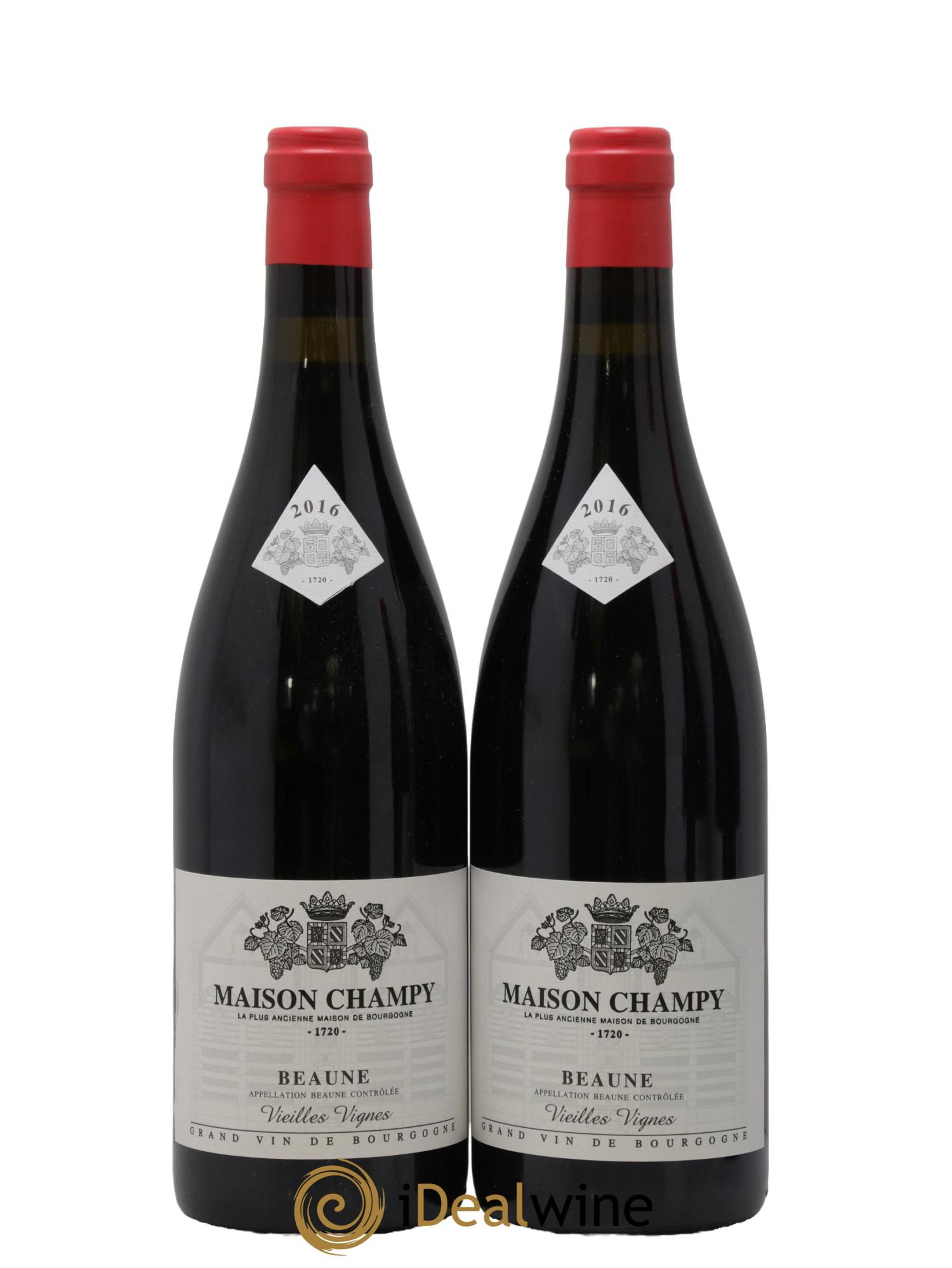 Beaune Vieilles Vignes Maison Champy 2016 - Lot de 2 bouteilles - 0