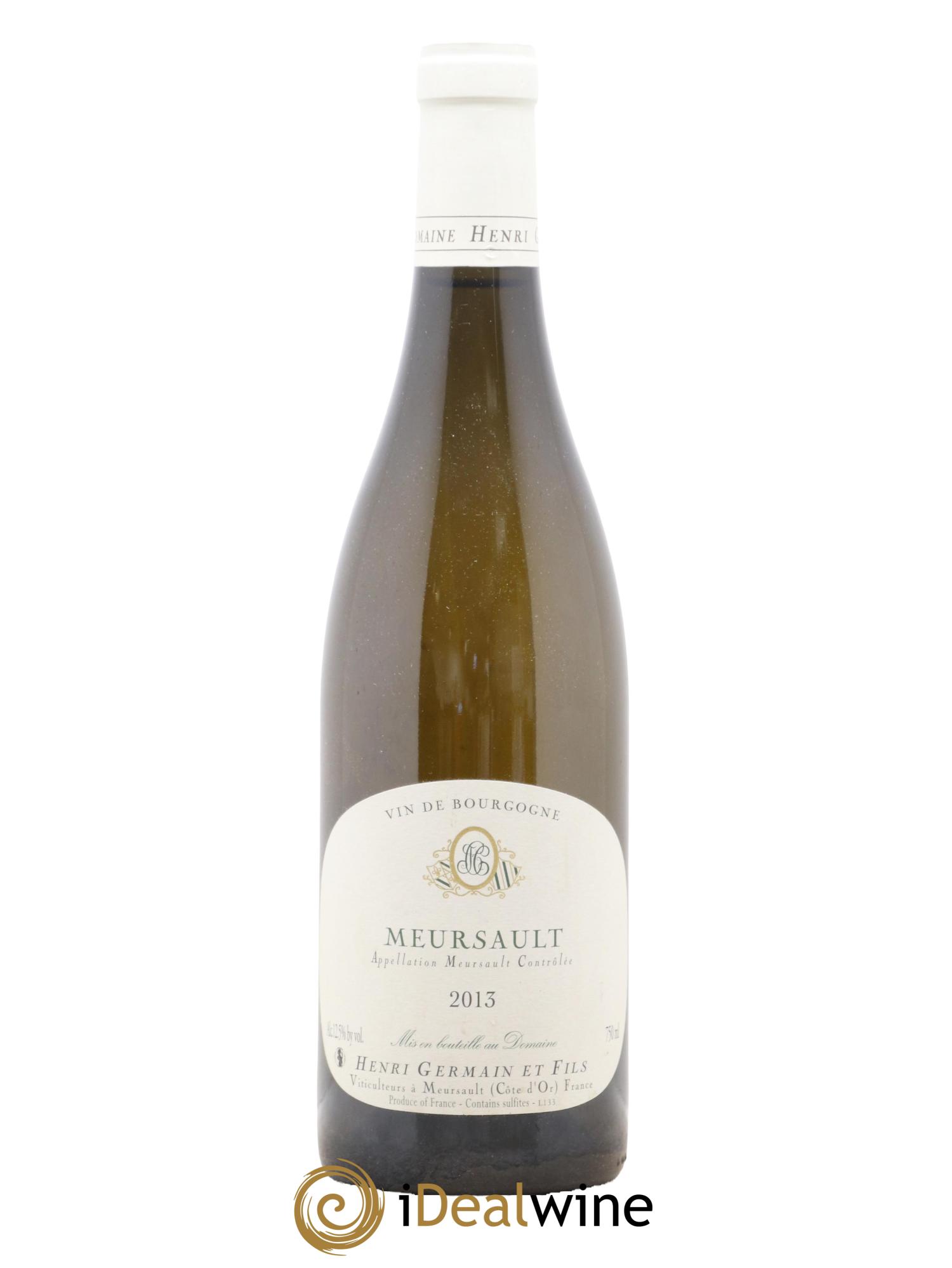 Meursault Henri Germain 2013 - Lot de 1 bouteille - 0