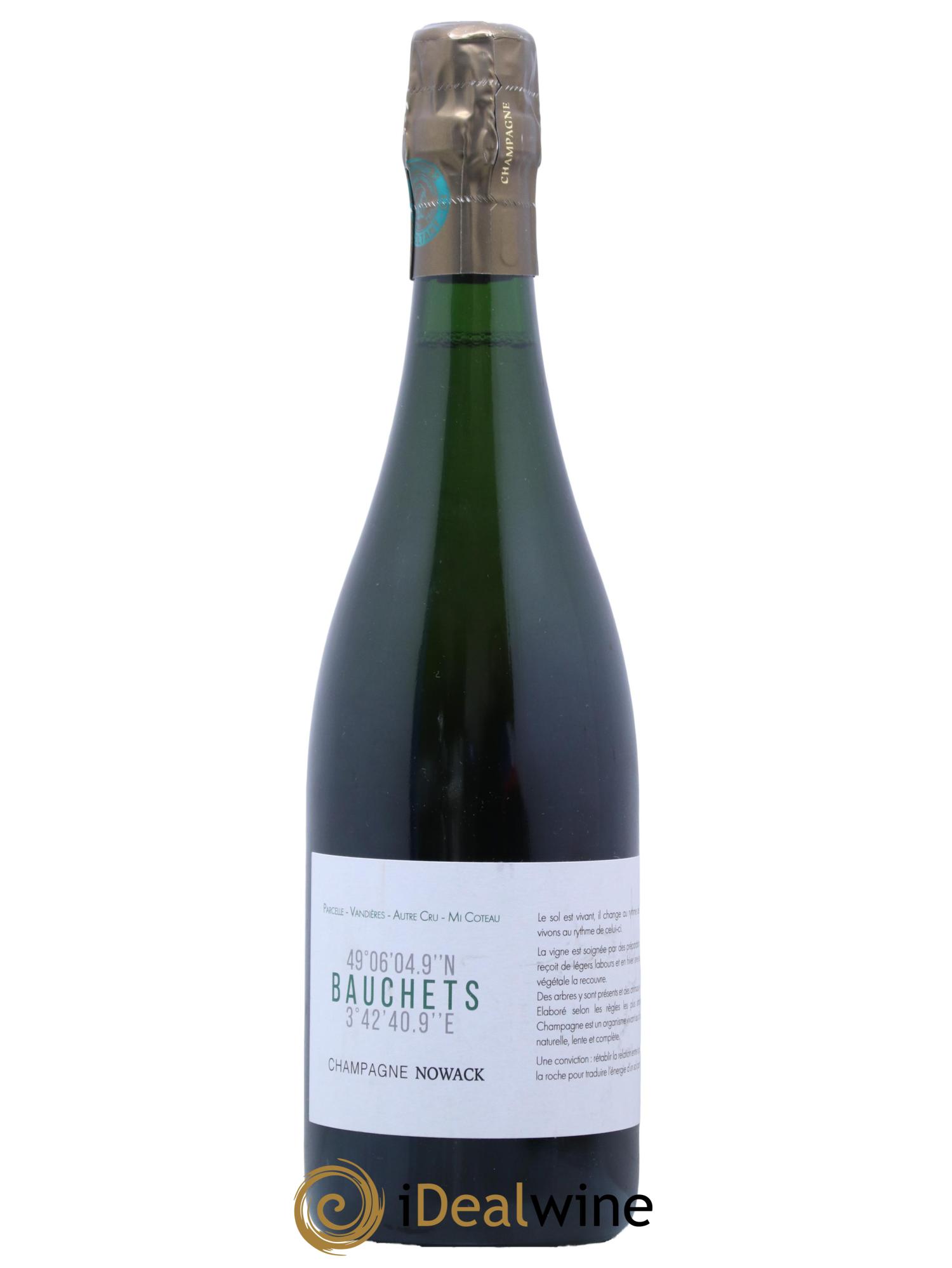 Champagne Bauchets Maison Nowack 2019 - Lot de 1 bouteille - 0