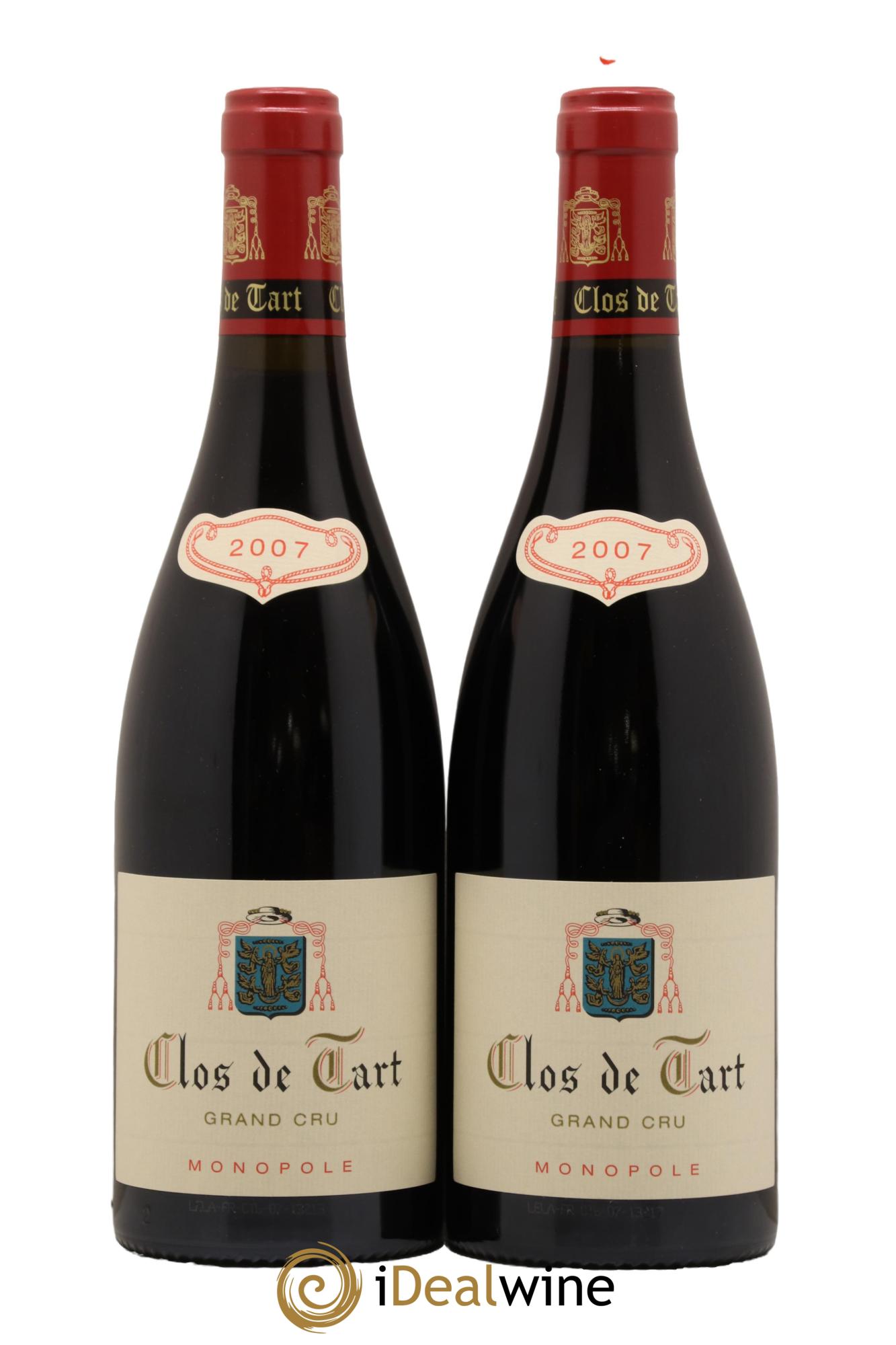 Clos de Tart Grand Cru Clos de Tart 2007 - Lot de 2 bouteilles - 0