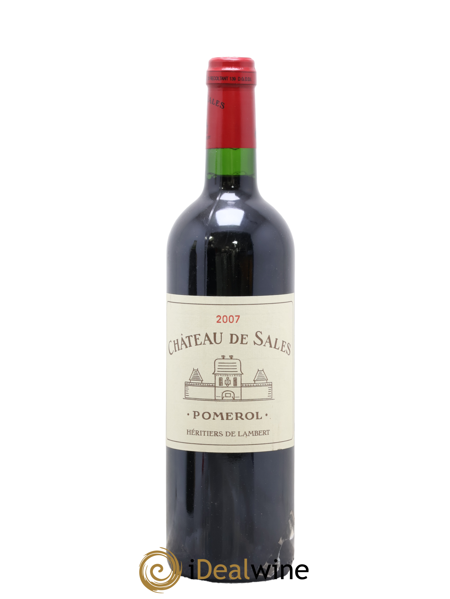 Château de Sales 2007 - Lot de 1 bouteille - 0