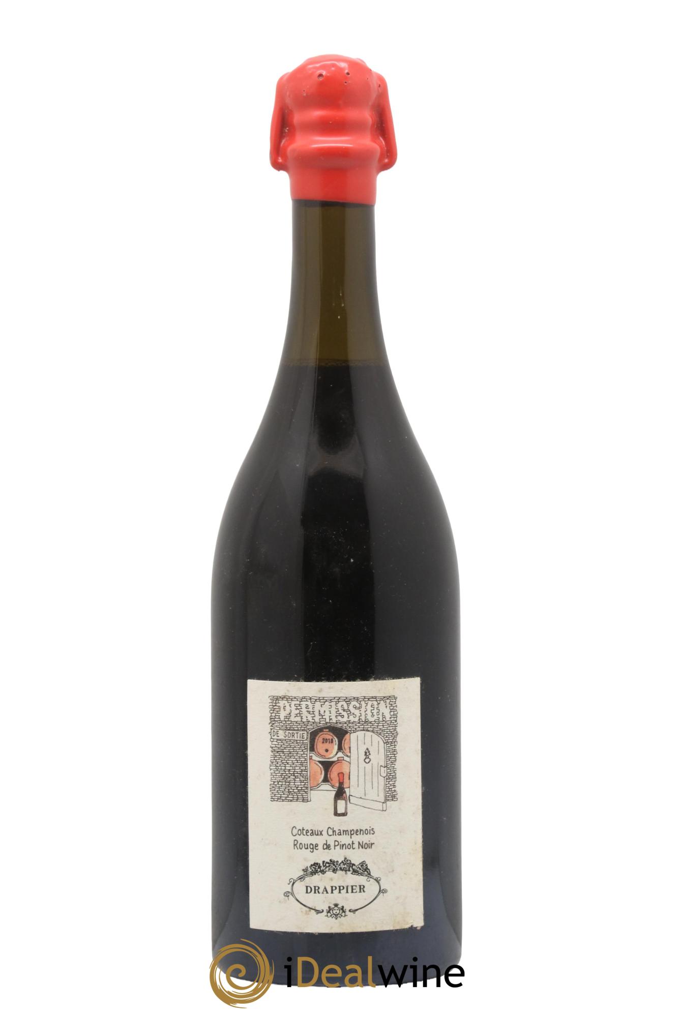 Coteaux Champenois Pinot Noir Permission Drappier 2018 - Lot de 1 bouteille - 0