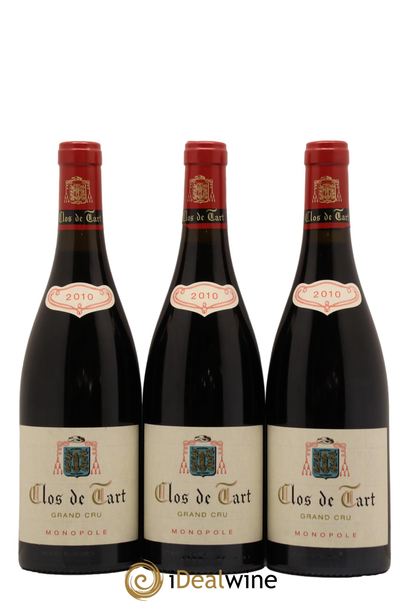 Clos de Tart Grand Cru Clos de Tart 2010 - Lot de 3 bouteilles - 0