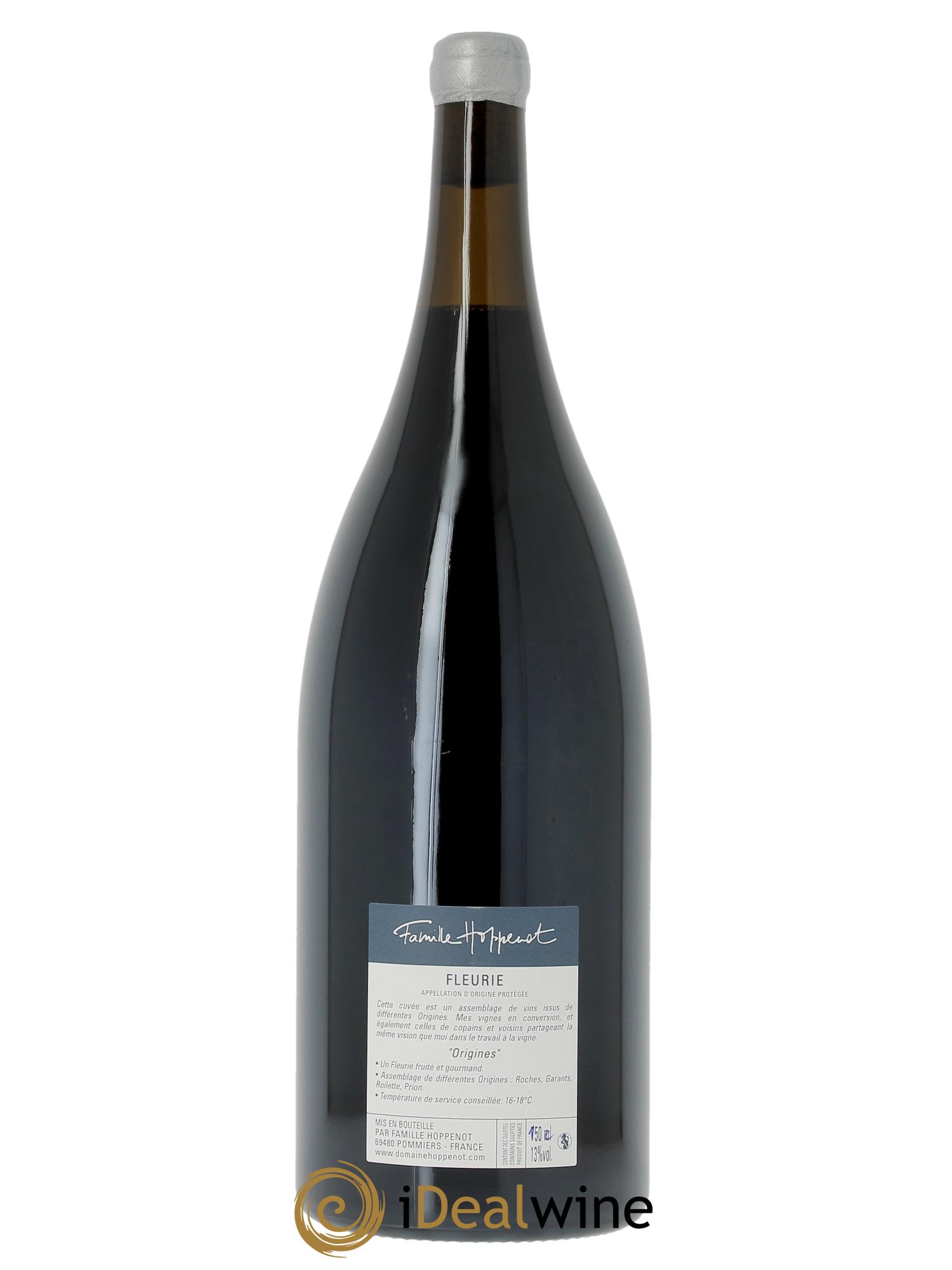 Fleurie Origines Grégoire Hoppenot (Domaine)  2023 - Lot de 1 magnum - 1
