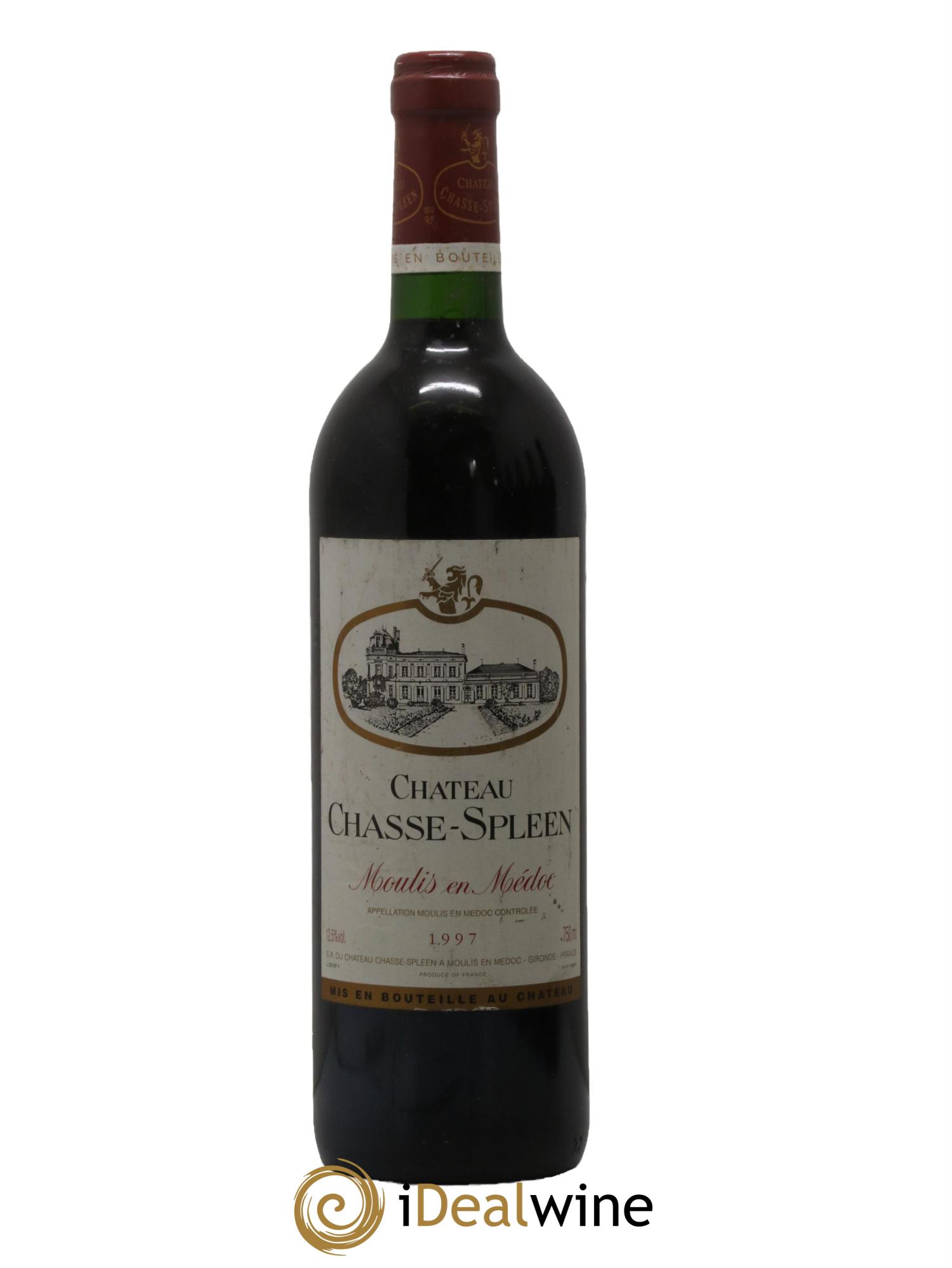 Château Chasse Spleen 1997 - Lot de 1 bouteille - 0