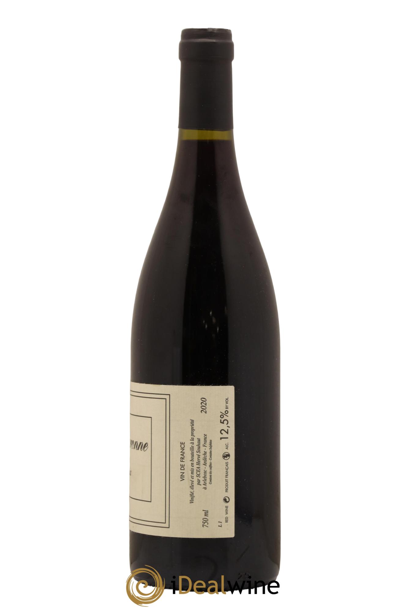 Vin de France La Souteronne Hervé Souhaut - Domaine Romaneaux-Destezet 2020 - Lot de 1 bouteille - 1