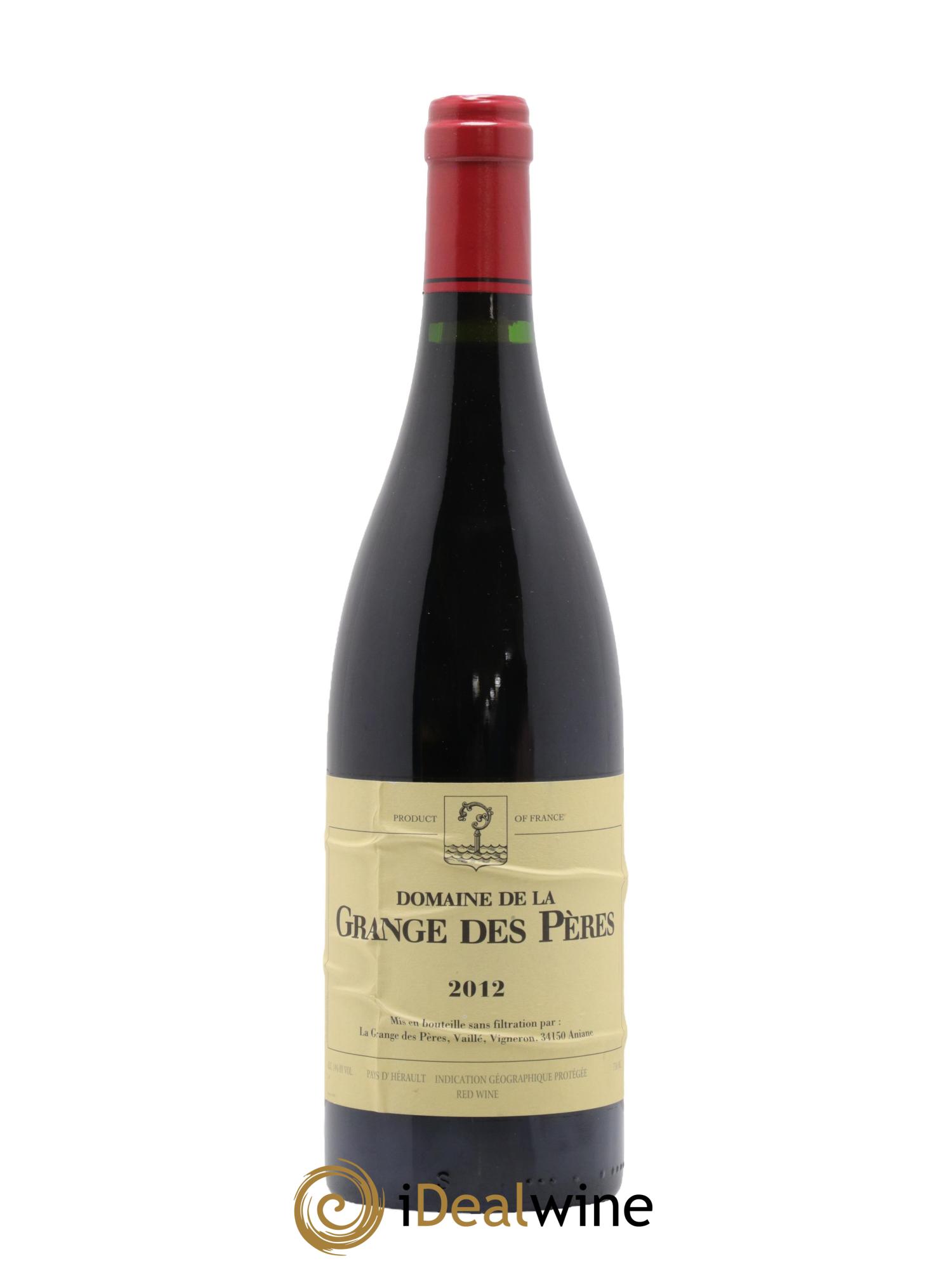 Pays d'Hérault Grange des Pères Laurent Vaillé 2012 - Lot de 1 bouteille - 0