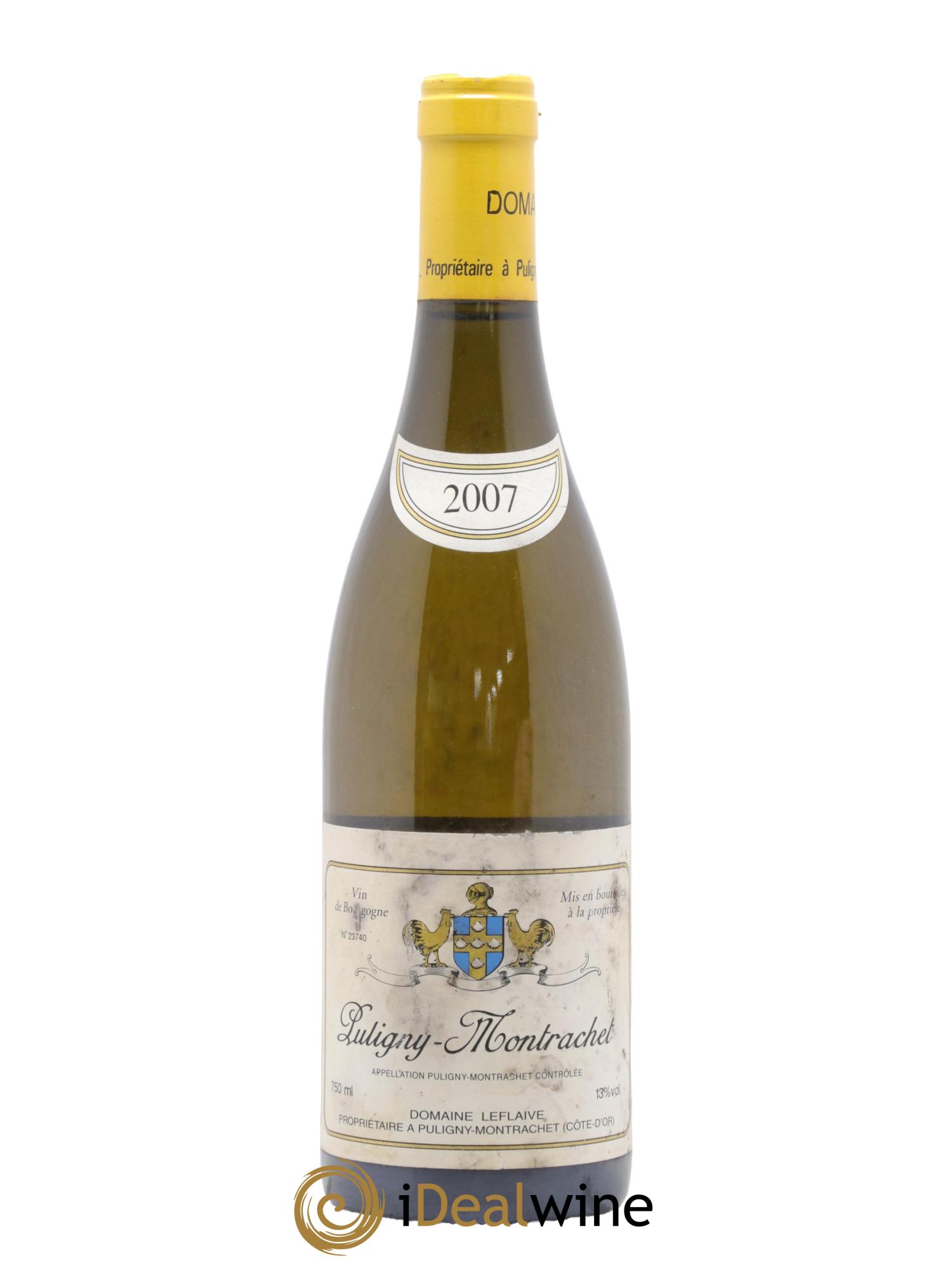 Puligny-Montrachet Leflaive (Domaine) 2007 - Lot de 1 bouteille - 0