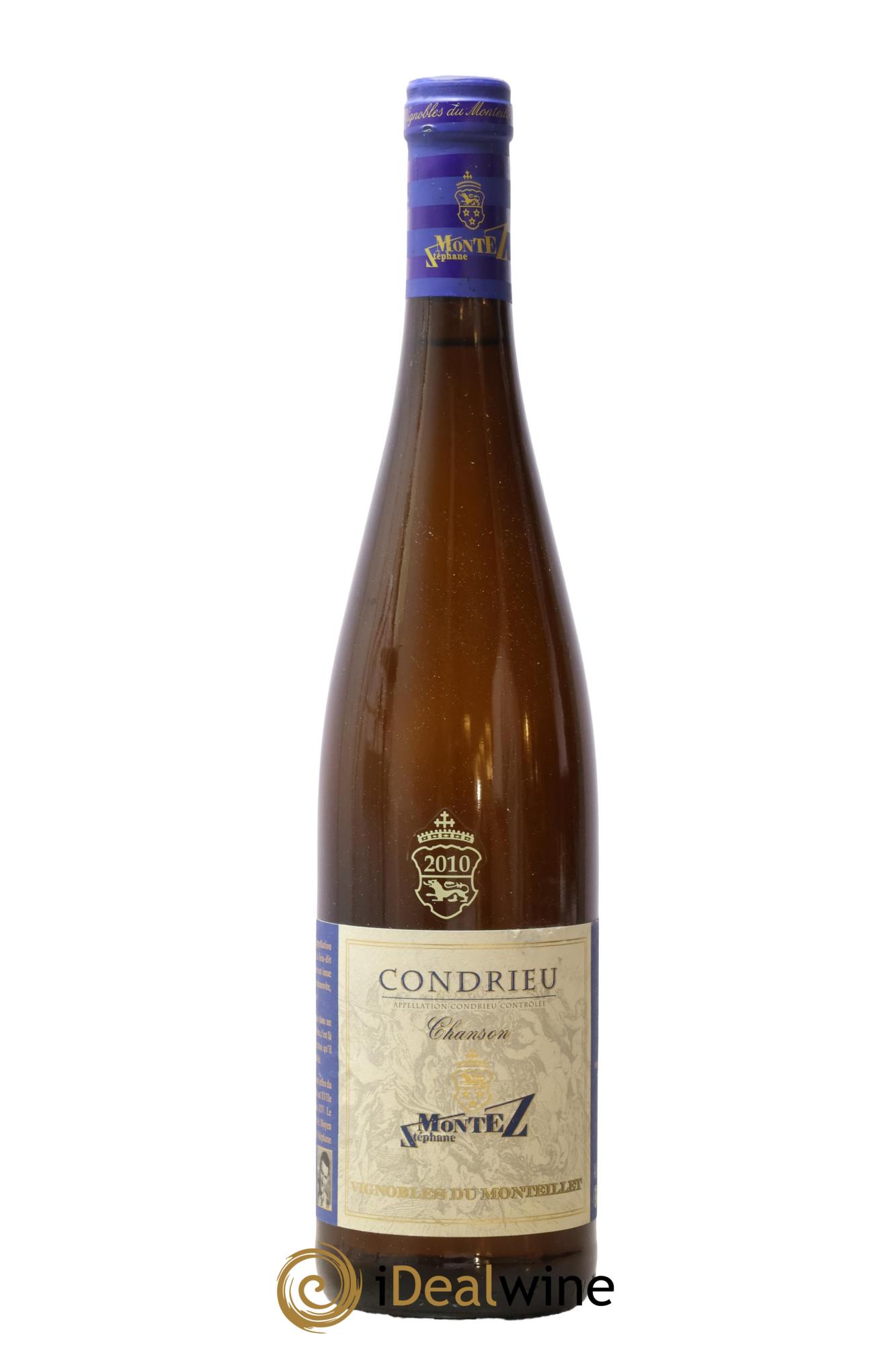 Condrieu Chanson Monteillet (Domaine du) - Stéphane Montez 2010 - Lot of 1 bottle - 0