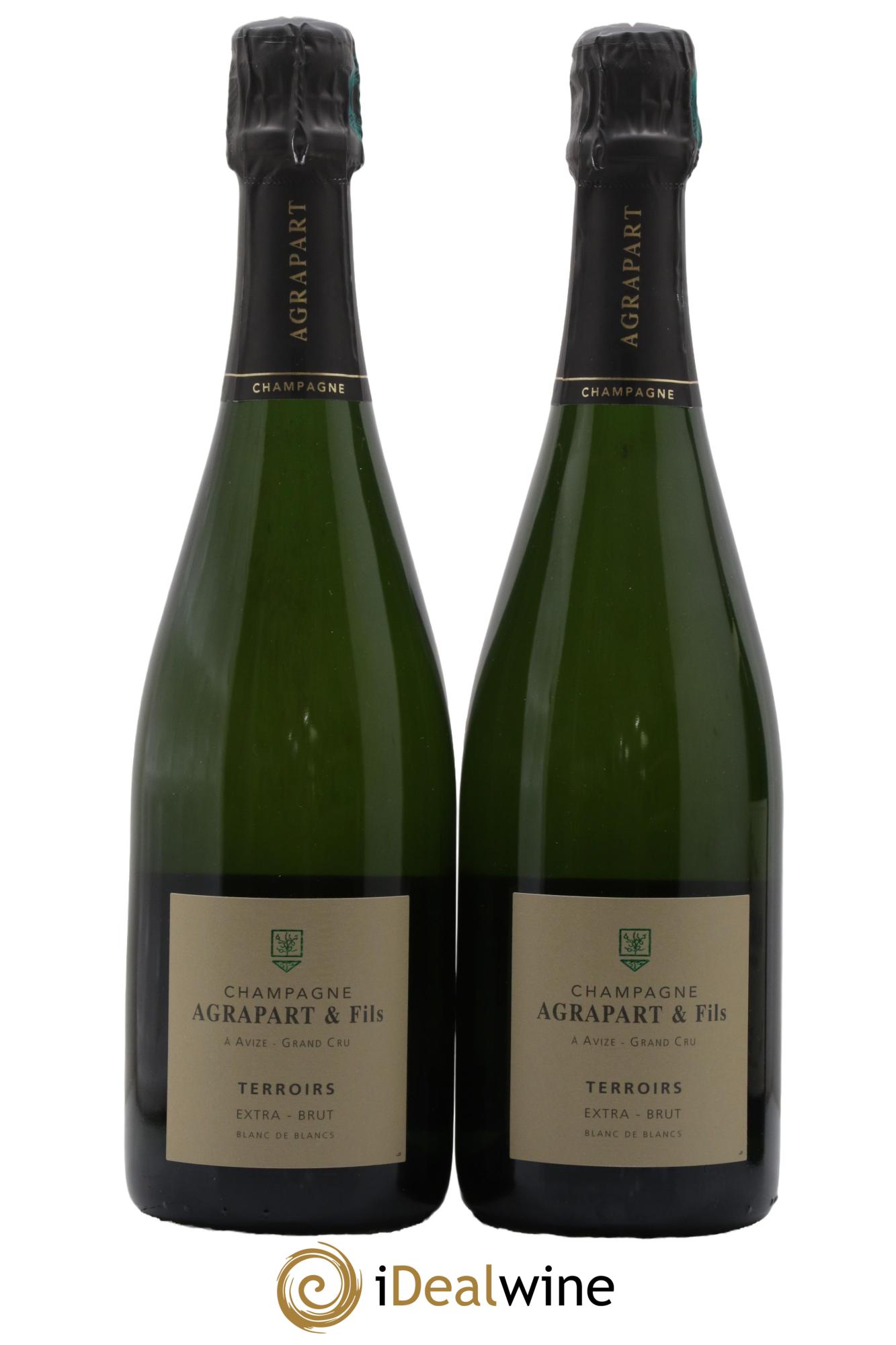 Terroirs Blanc de Blancs Extra-Brut Agrapart & Fils - Lot de 2 bouteilles - 0