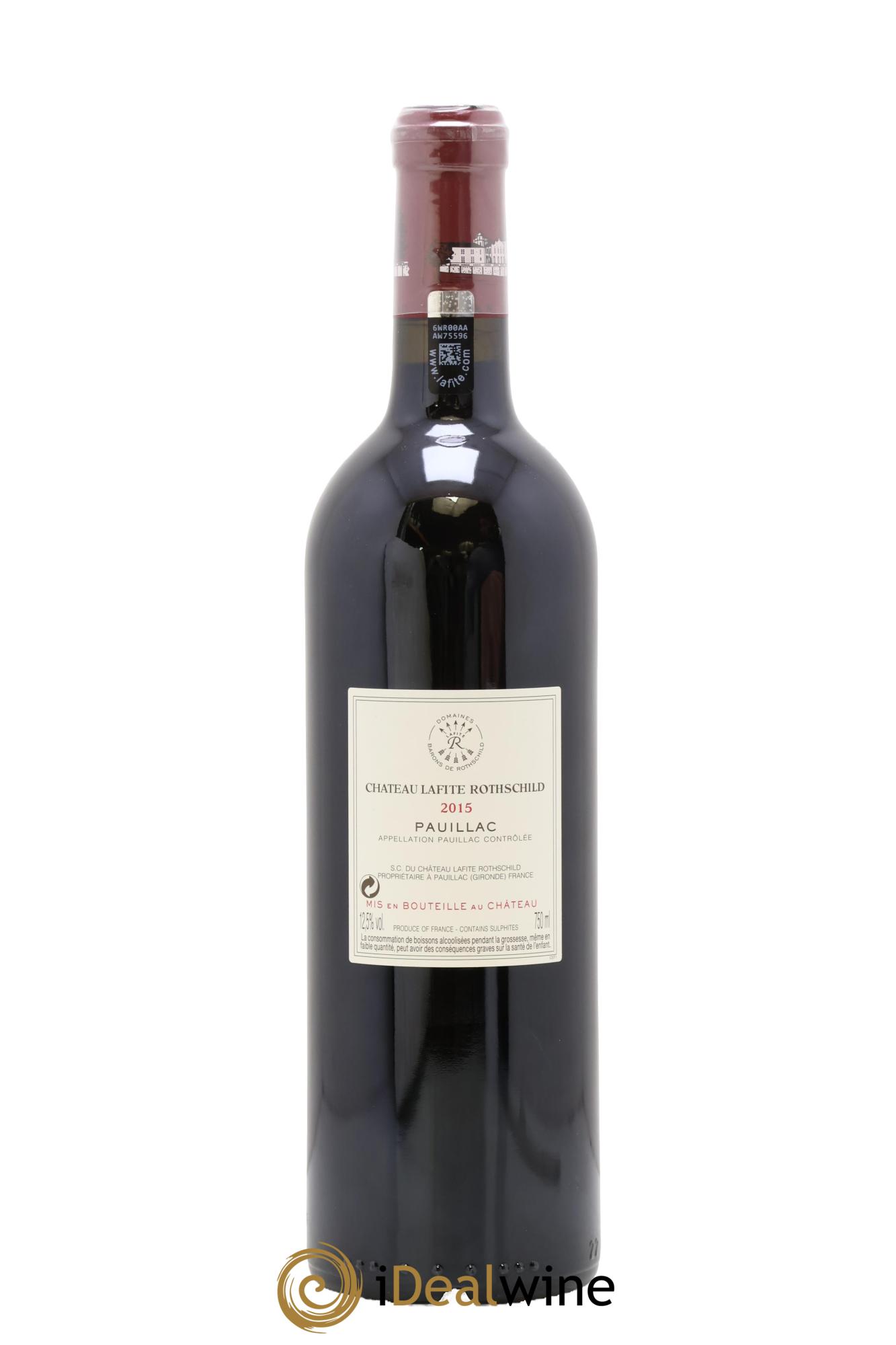 Château Lafite Rothschild 1er Grand Cru Classé 2015 - Lotto di 1 bottiglia - 1