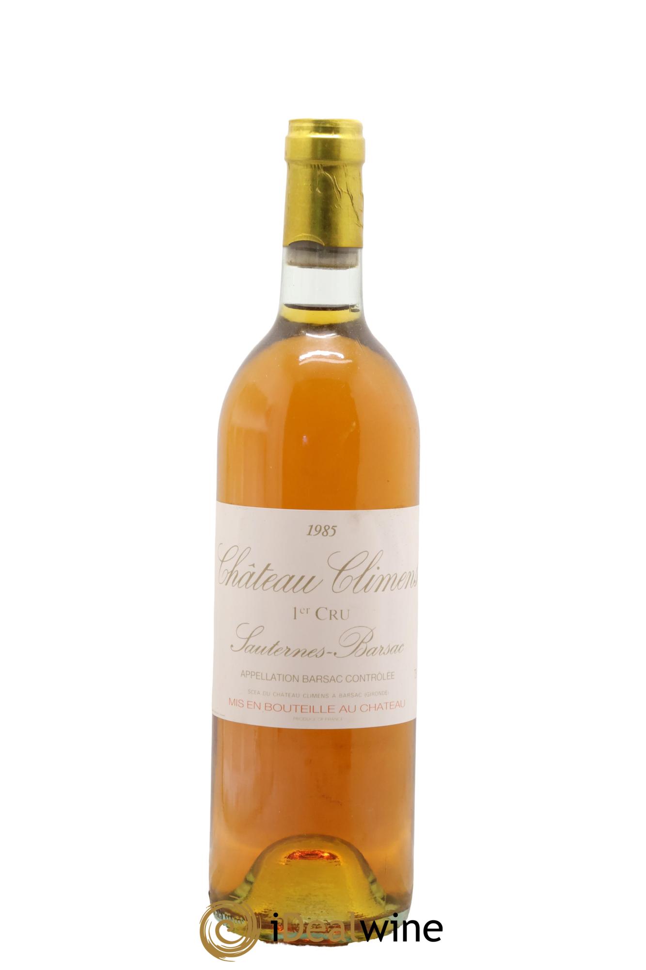 Château Climens 1er Grand Cru Classé 1985 - Lotto di 1 bottiglia - 0