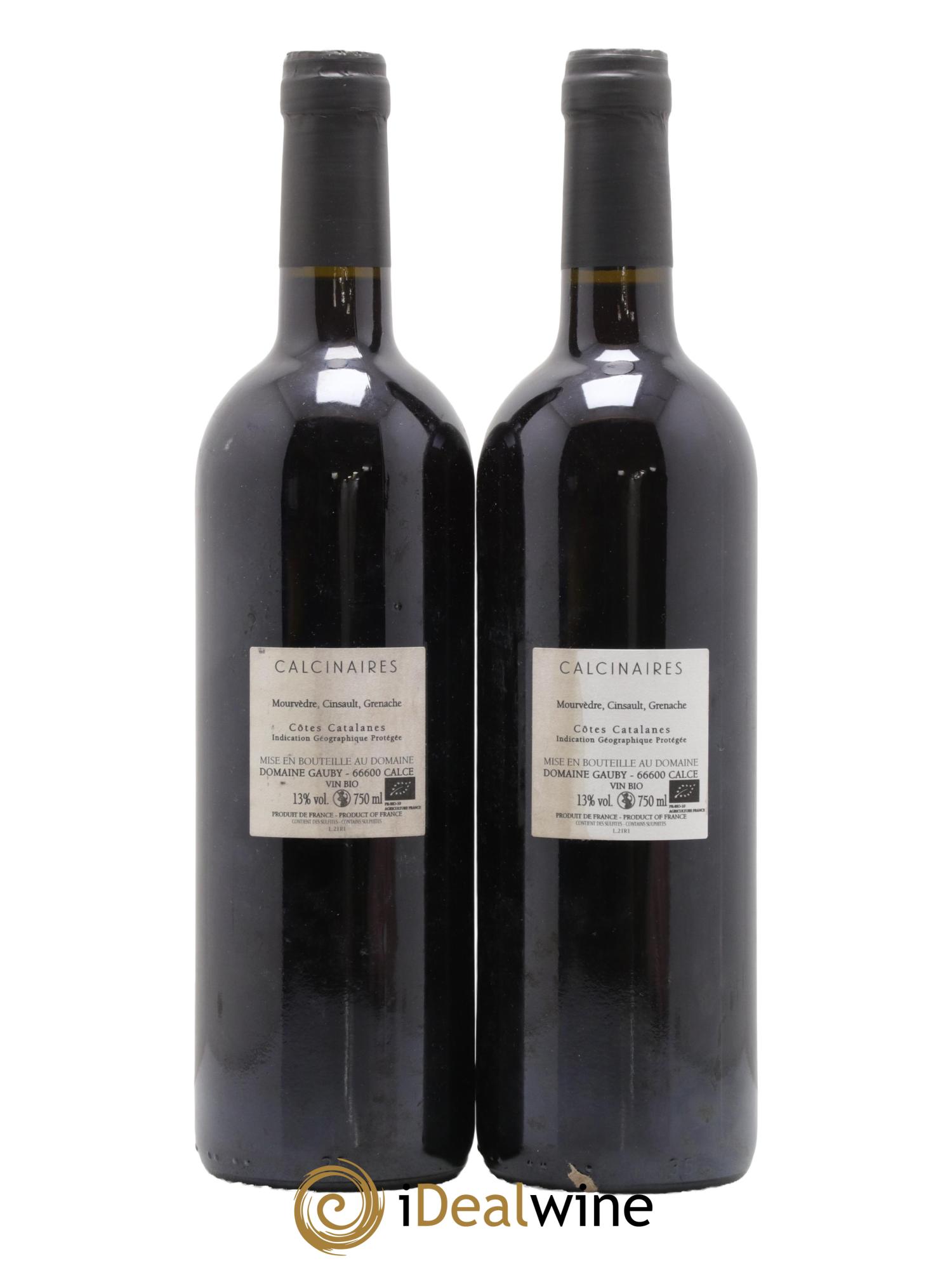 IGP Côtes Catalanes Les Calcinaires Gauby (Domaine) 2021 - Lot de 2 bouteilles - 1
