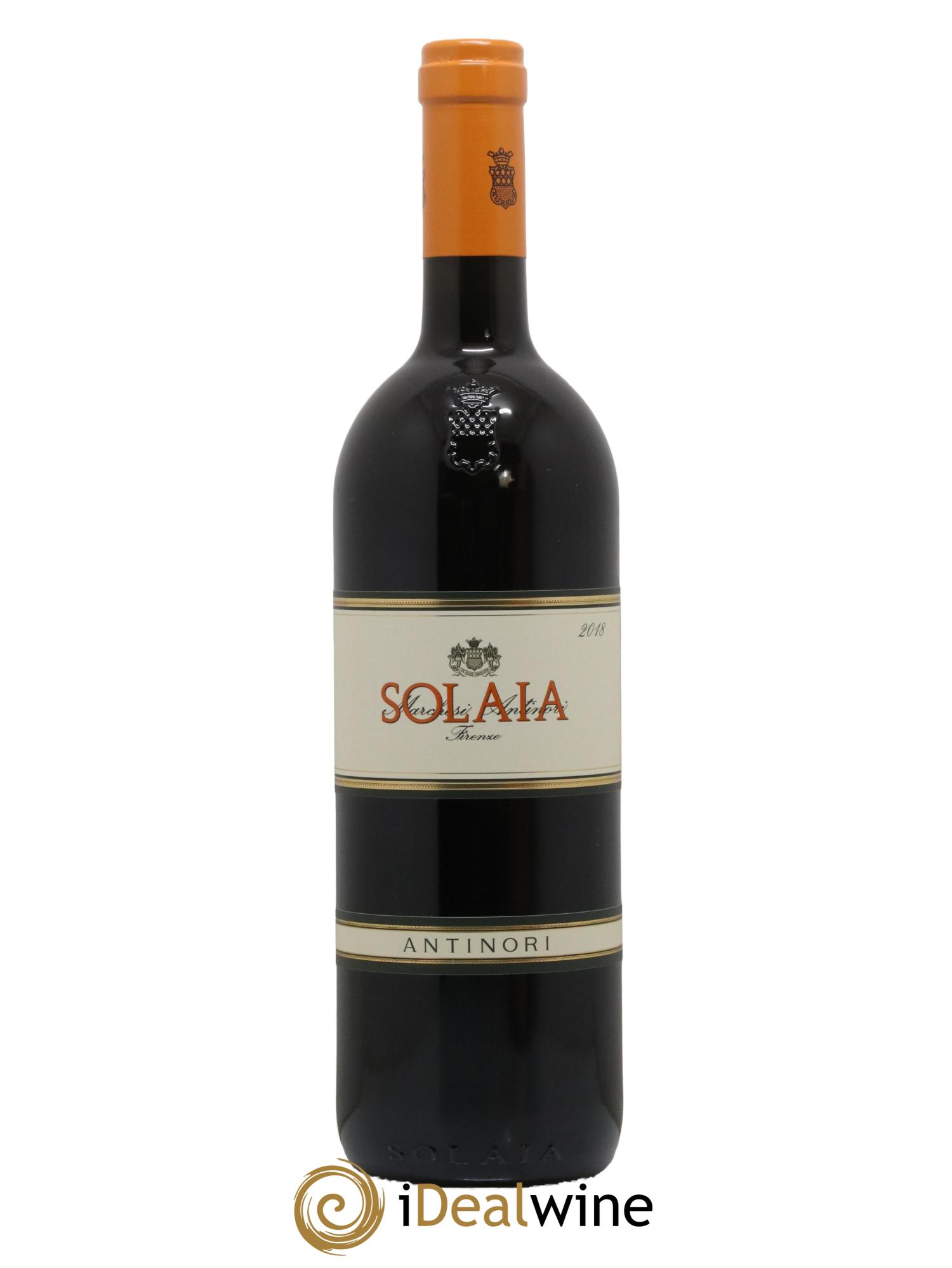 Toscana IGT Solaia Tenuta Tignanello - Marchesi Antinori 2018 - Lot de 1 bouteille - 0