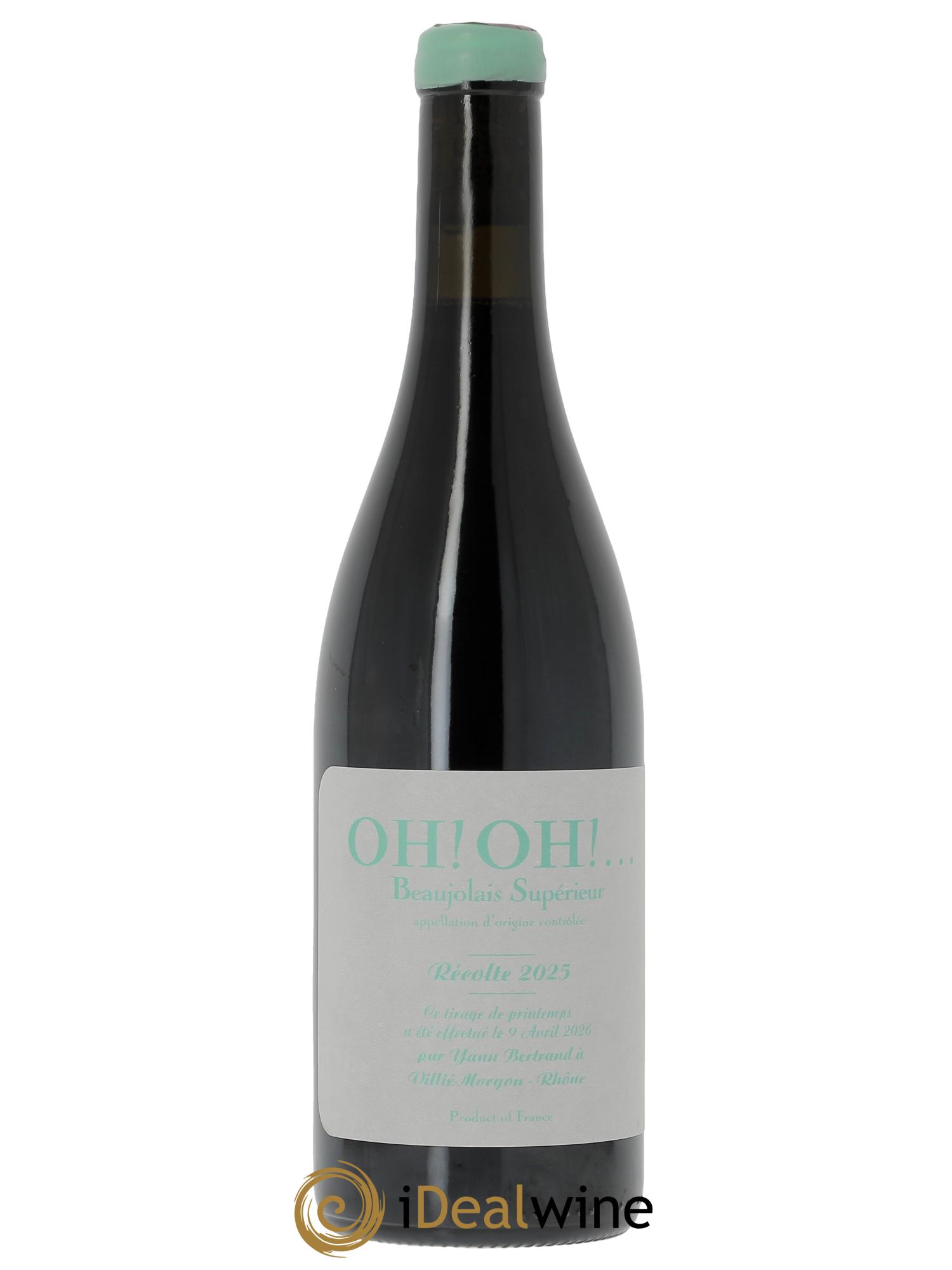Beaujolais Oh Oh Yann Bertrand 2025 - Posten von 1 Flasche - 0