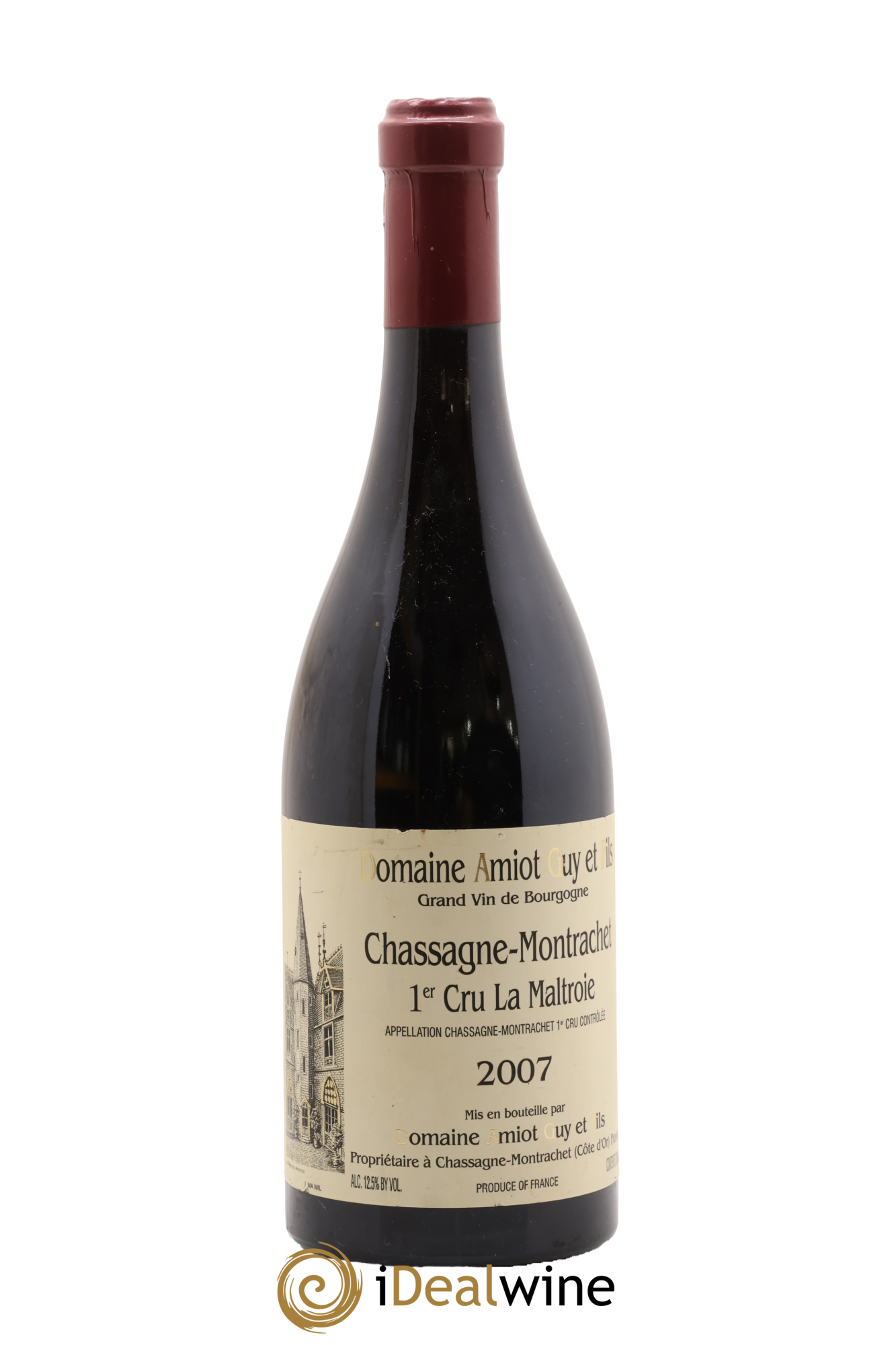 Chassagne-Montrachet 1er Cru La Maltroie Guy Amiot & Fils 2007 - Lot de 1 bouteille - 0