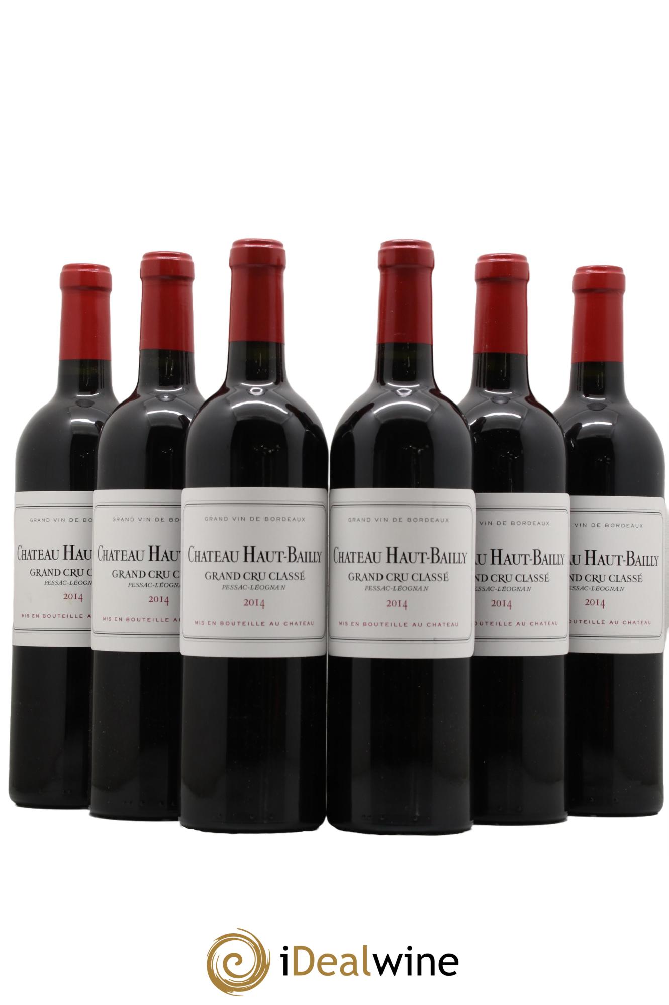 Château Haut-Bailly Cru Classé de Graves 2014 - Lot de 6 bouteilles - 0