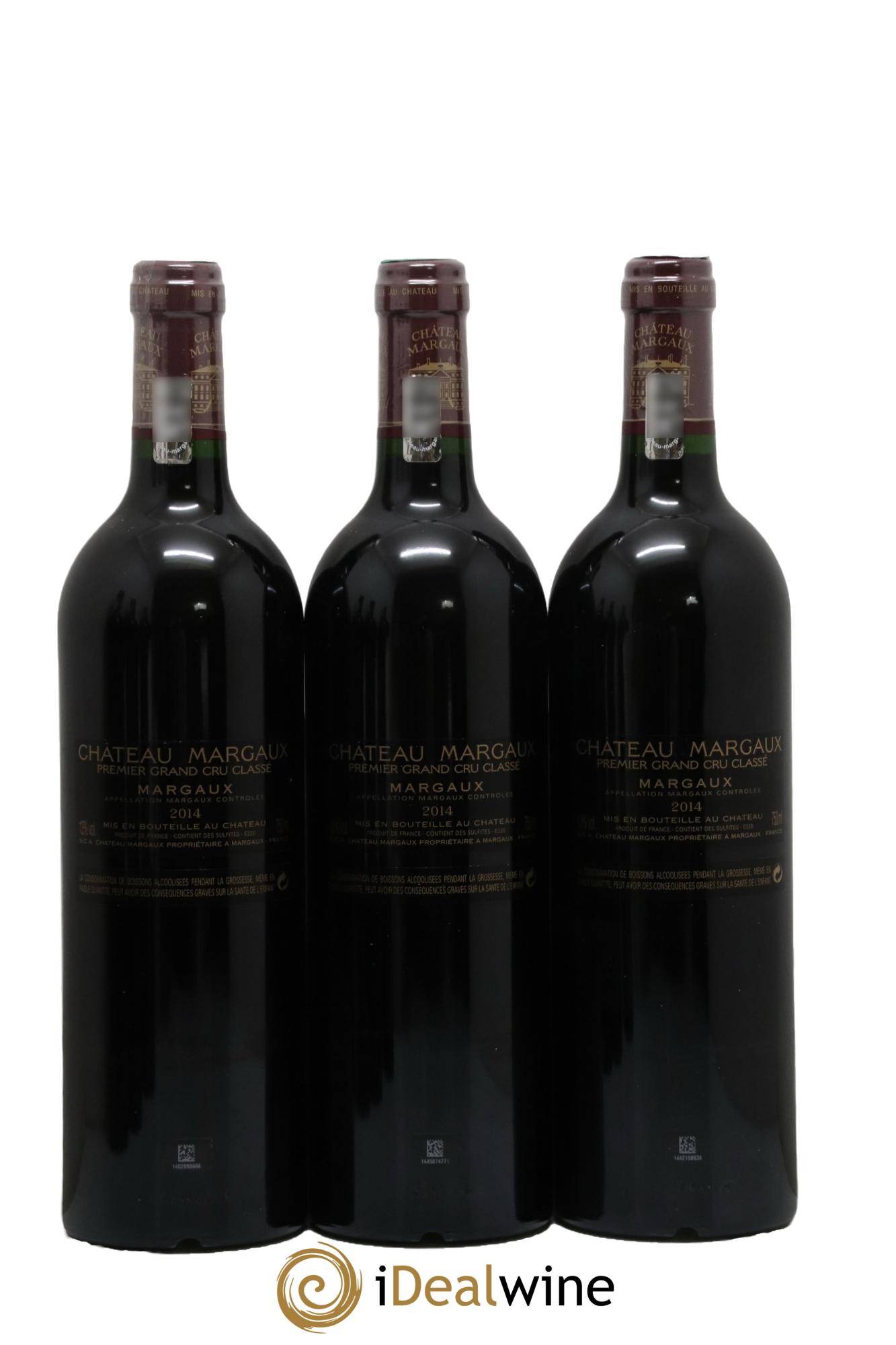 Château Margaux 1er Grand Cru Classé 2014 - Lot de 6 bouteilles - 2