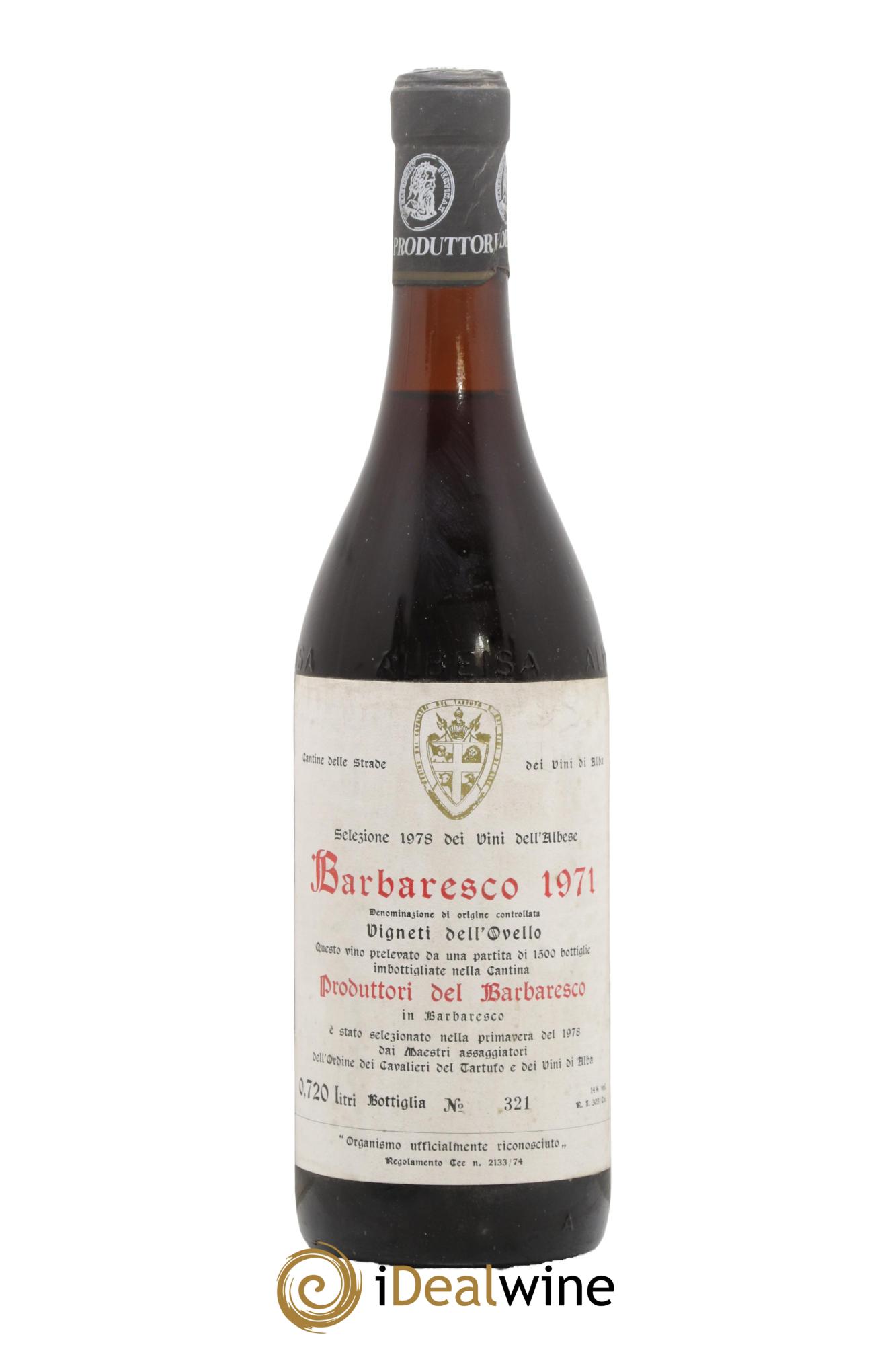 Barbaresco DOCG Produttori del Barbaresco 1971 - Lot of 1 bottle - 0