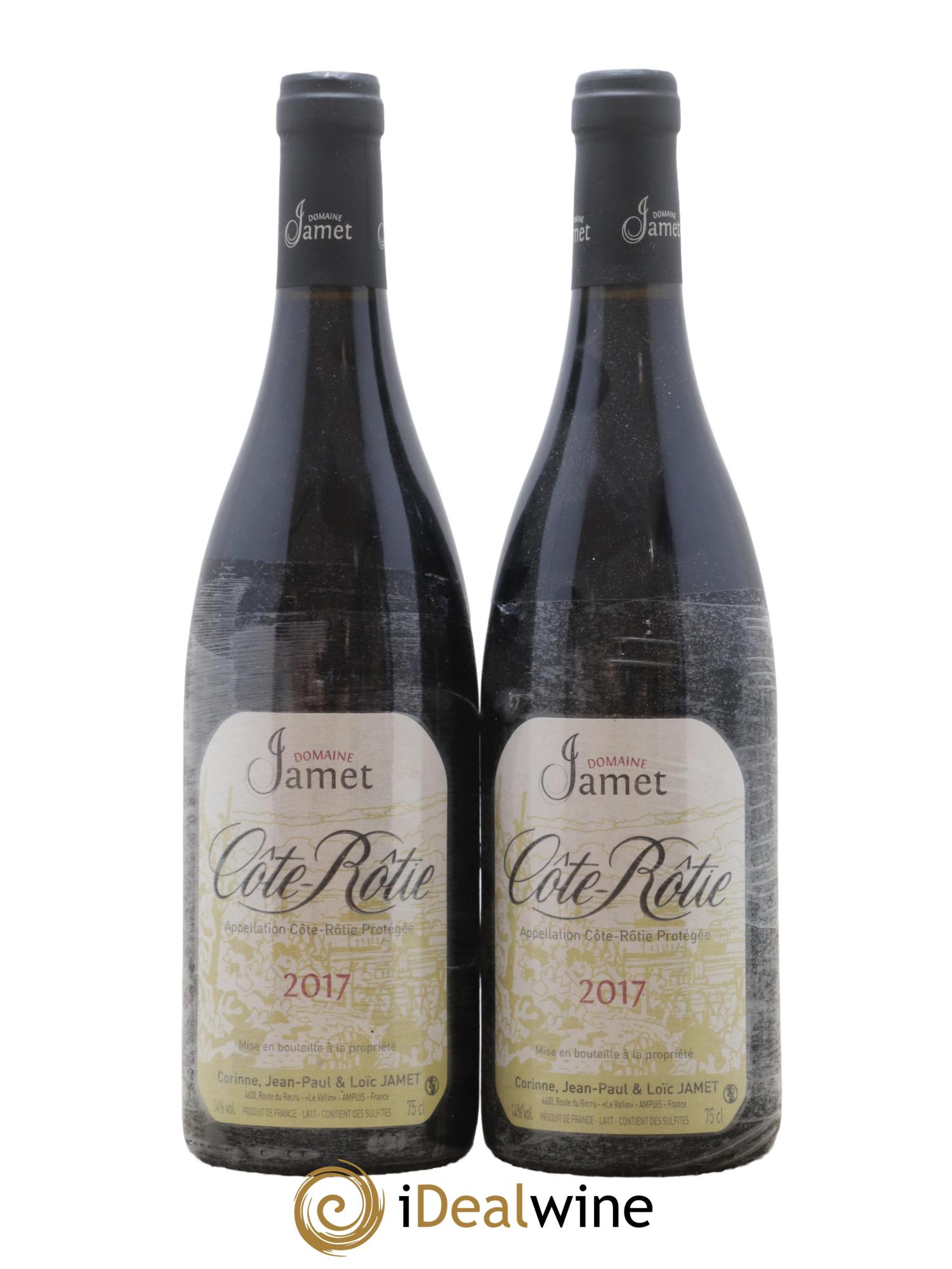 Côte-Rôtie Jamet (Domaine) 2017 - Lot de 2 bouteilles - 0