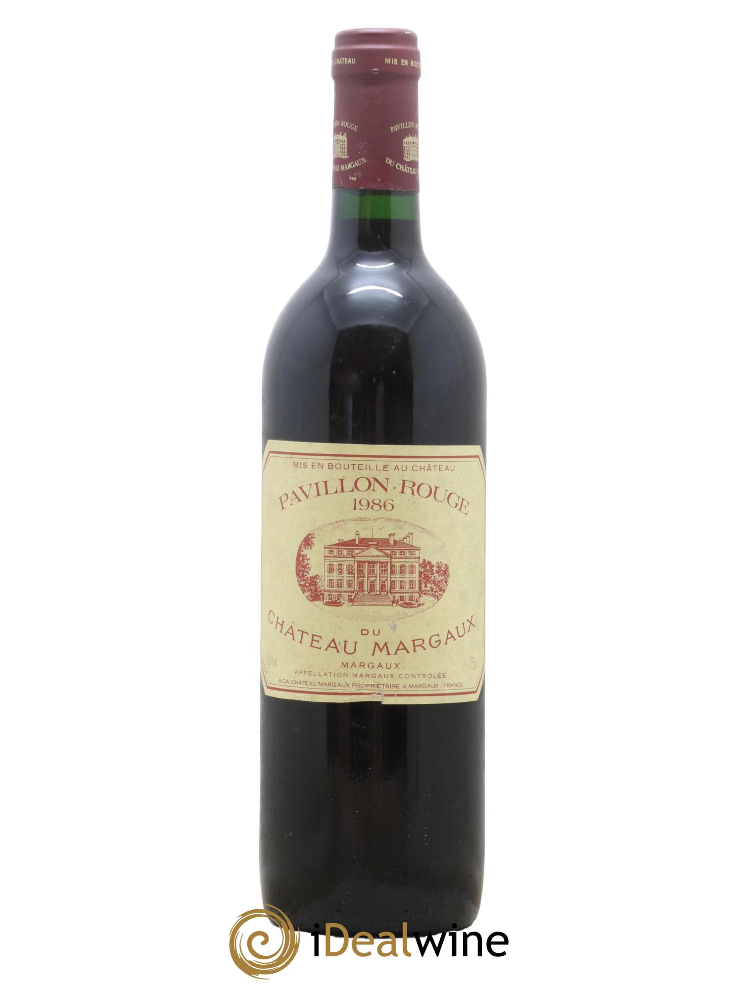 Pavillon Rouge du Château Margaux Second Vin 1986 - Lot de 1 bouteille - 0