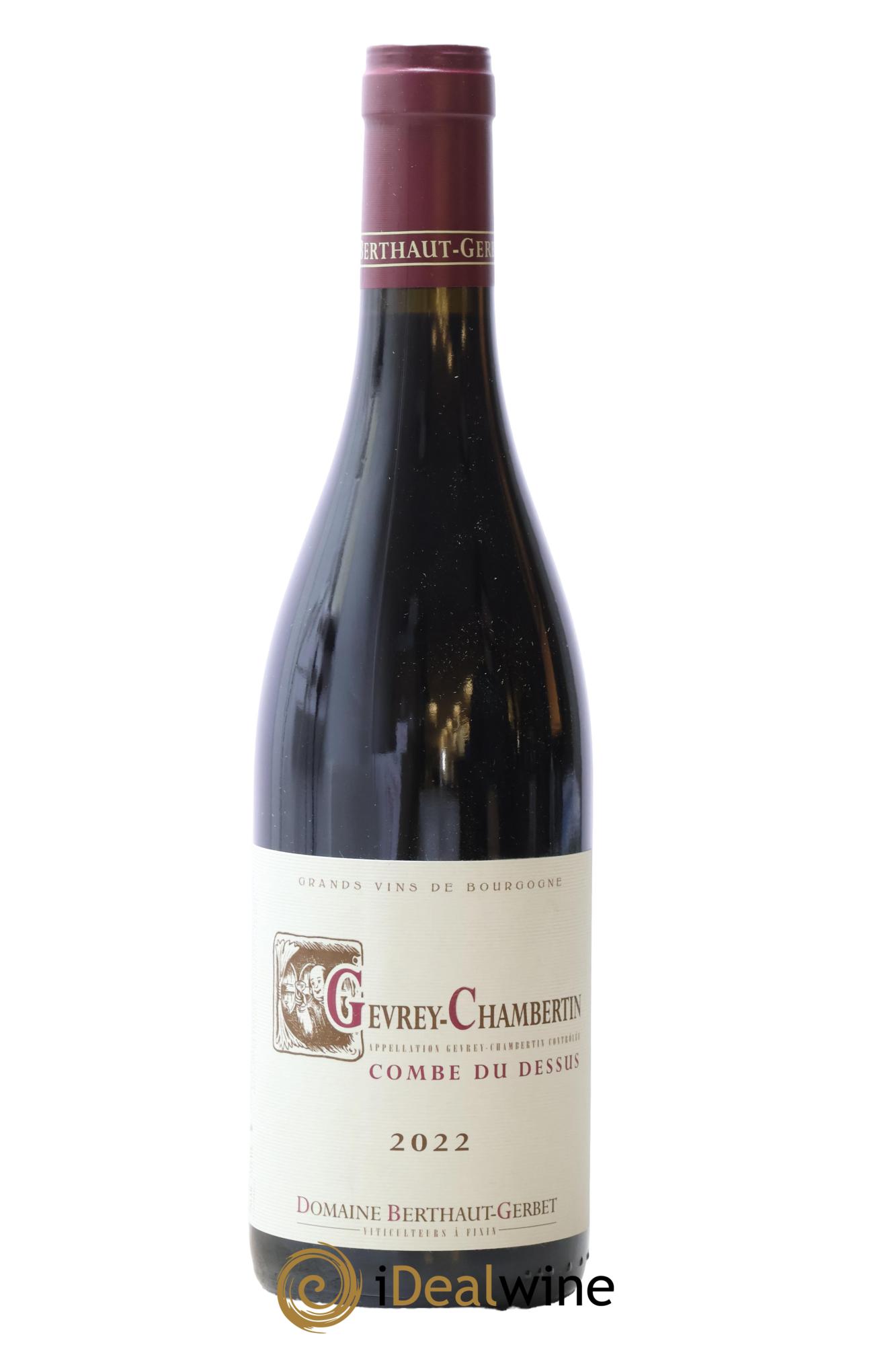 Gevrey-Chambertin Combe du Dessus Berthaut Gerbet (Domaine) 2022 - Lot de 1 bouteille - 0