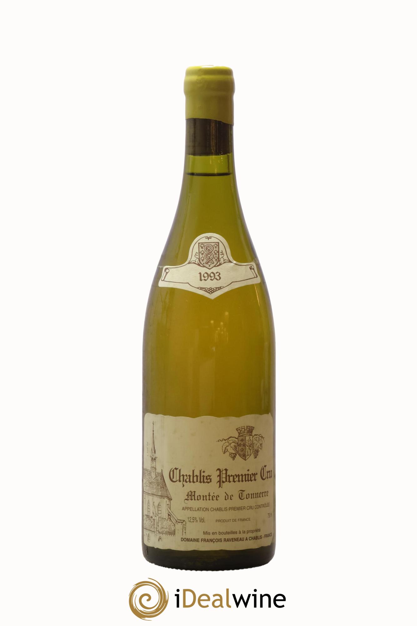Chablis 1er Cru Montée de Tonnerre Raveneau (Domaine)  1993 - Lot de 1 bouteille - 0