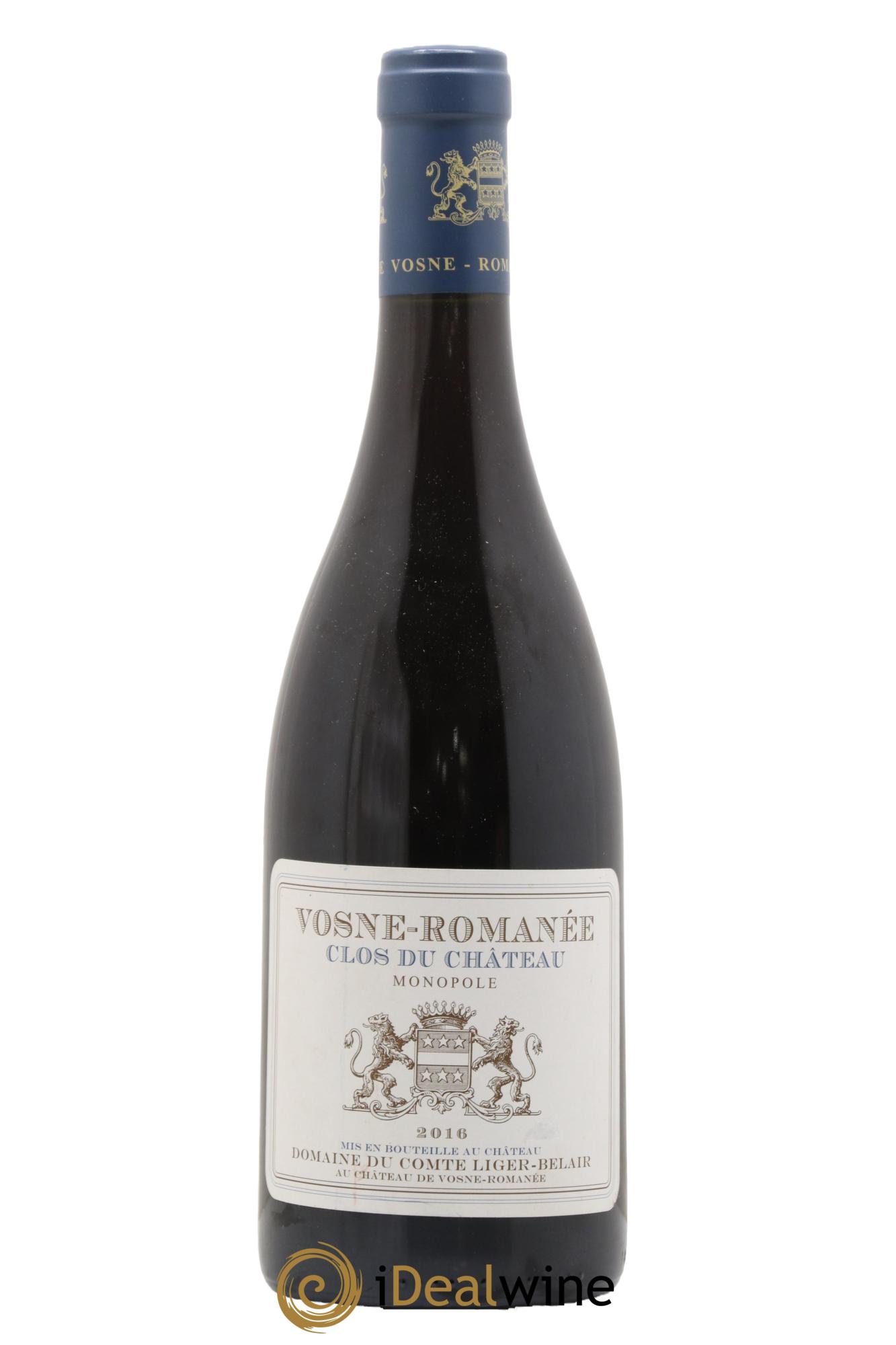 Vosne-Romanée Clos du Château Comte Liger-Belair (Domaine du) 2016 - Lot de 1 bouteille - 0