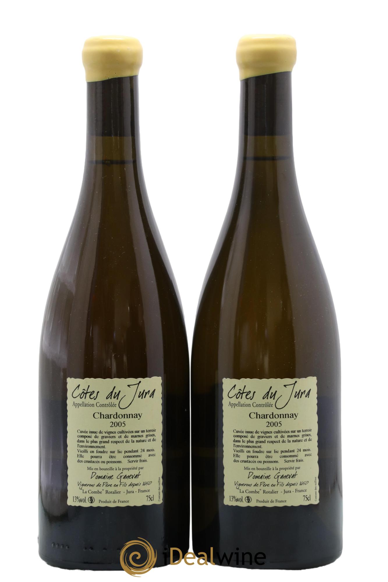 Côtes du Jura Cuvée Florine Jean-François Ganevat (Domaine) 2005 - Lot de 2 bouteilles - 1