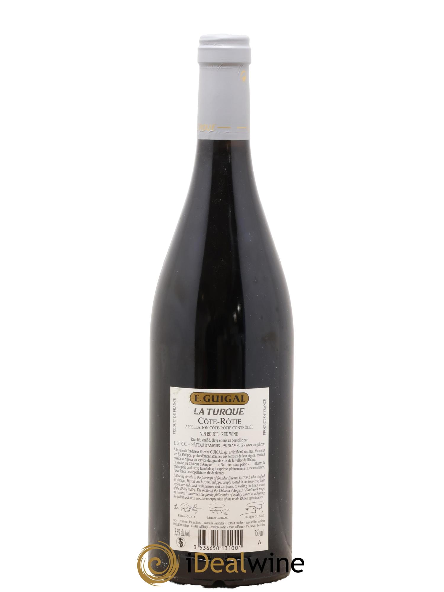 Côte-Rôtie La Turque Guigal 2013 - Lotto di 1 bottiglia - 2