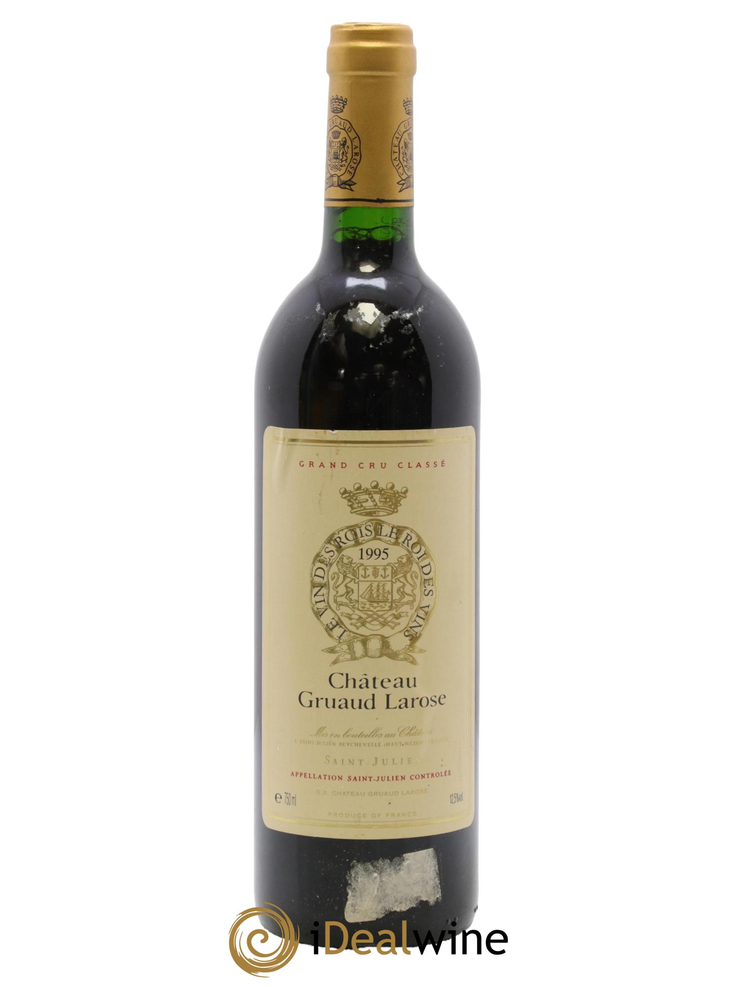 Château Gruaud Larose 2ème Grand Cru Classé 1995 - Posten von 1 Flasche - 0