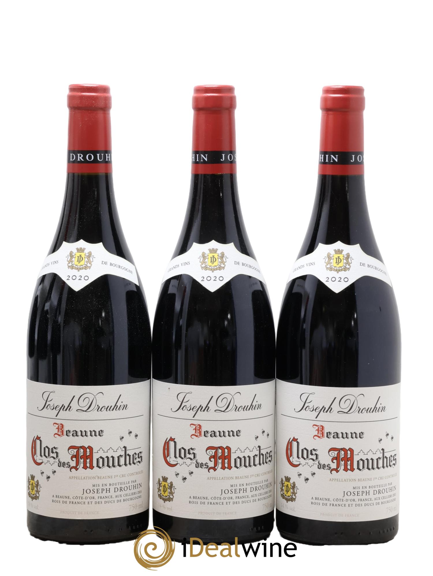 Beaune 1er Cru Clos des Mouches Joseph Drouhin 2020 - Lot of 6 bottles - 1
