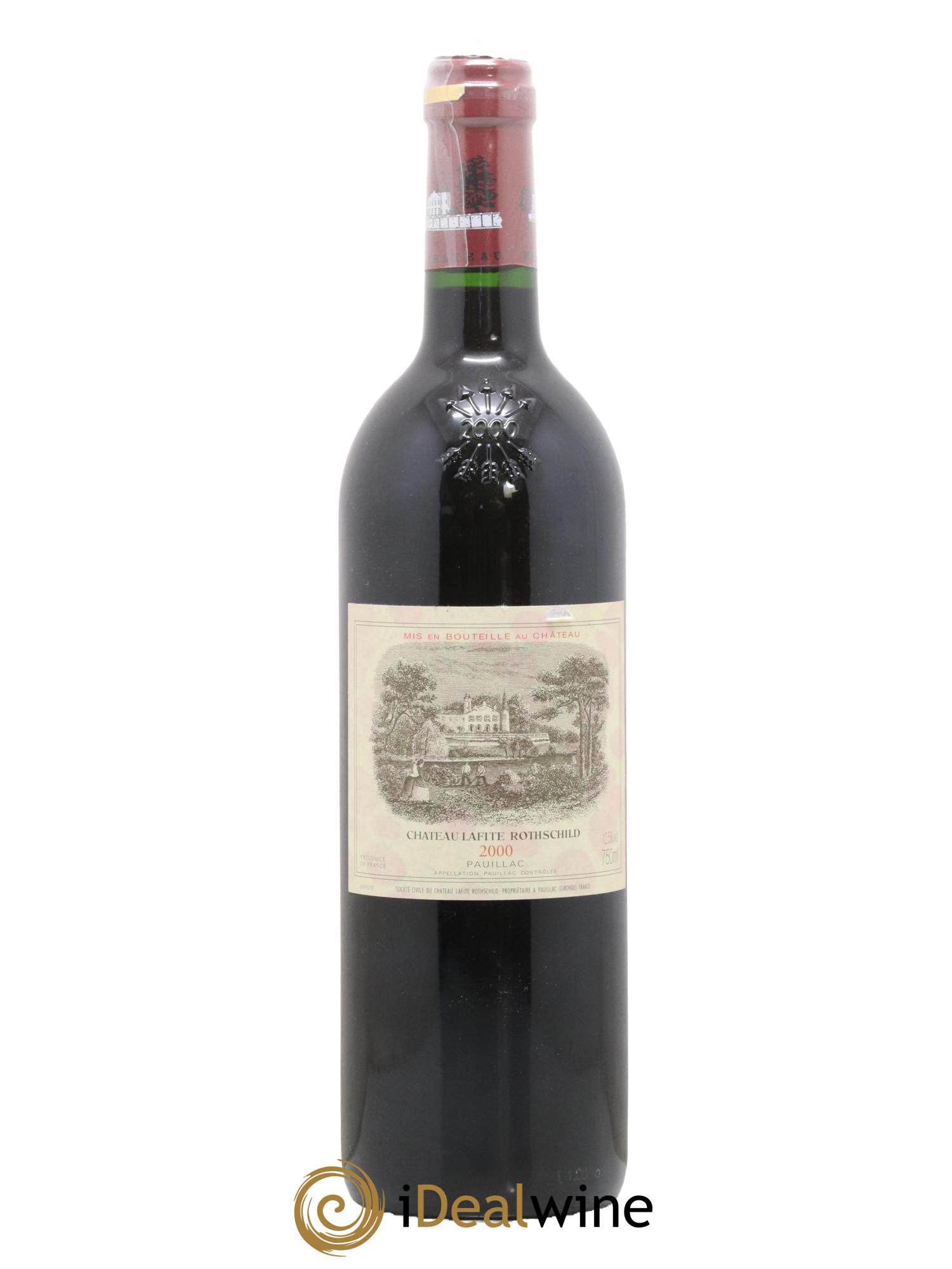 Château Lafite Rothschild 1er Grand Cru Classé 2000 - Lotto di 1 bottiglia - 0