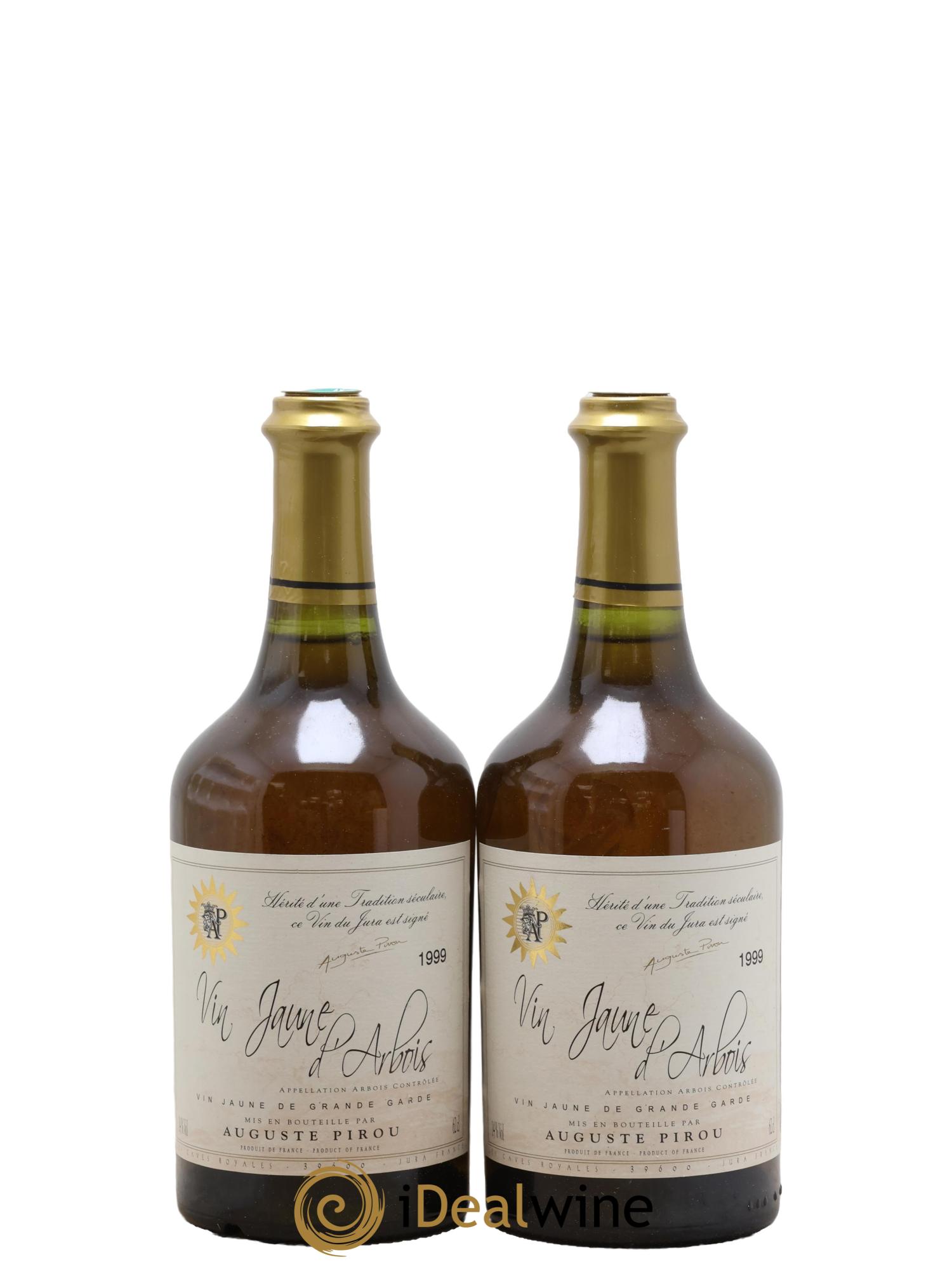Arbois Vin Jaune Auguste Pirou 1999 - Lot de 2 clavelins - 0